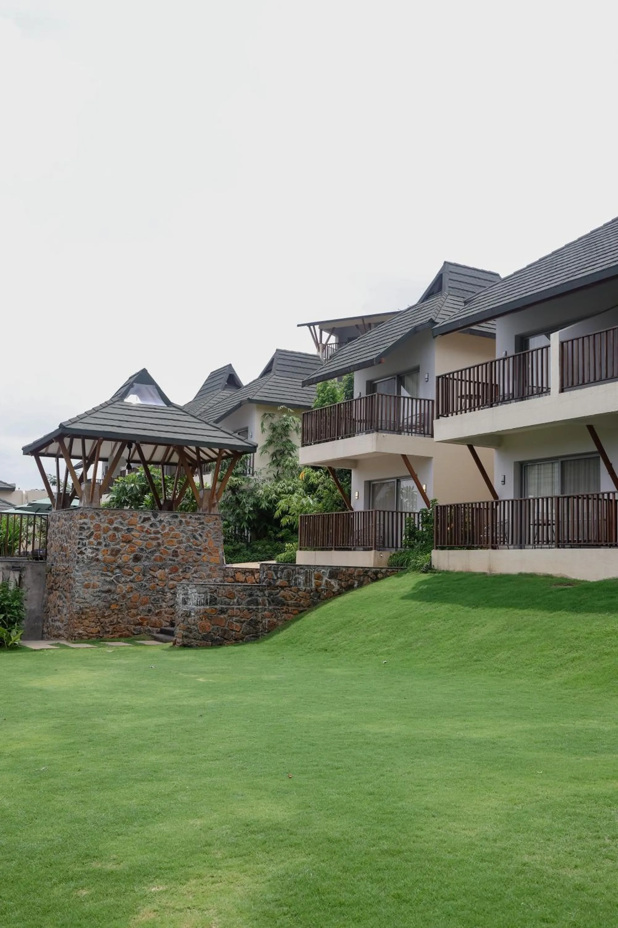 Garden view in Radisson Resort Hatgad Saputara