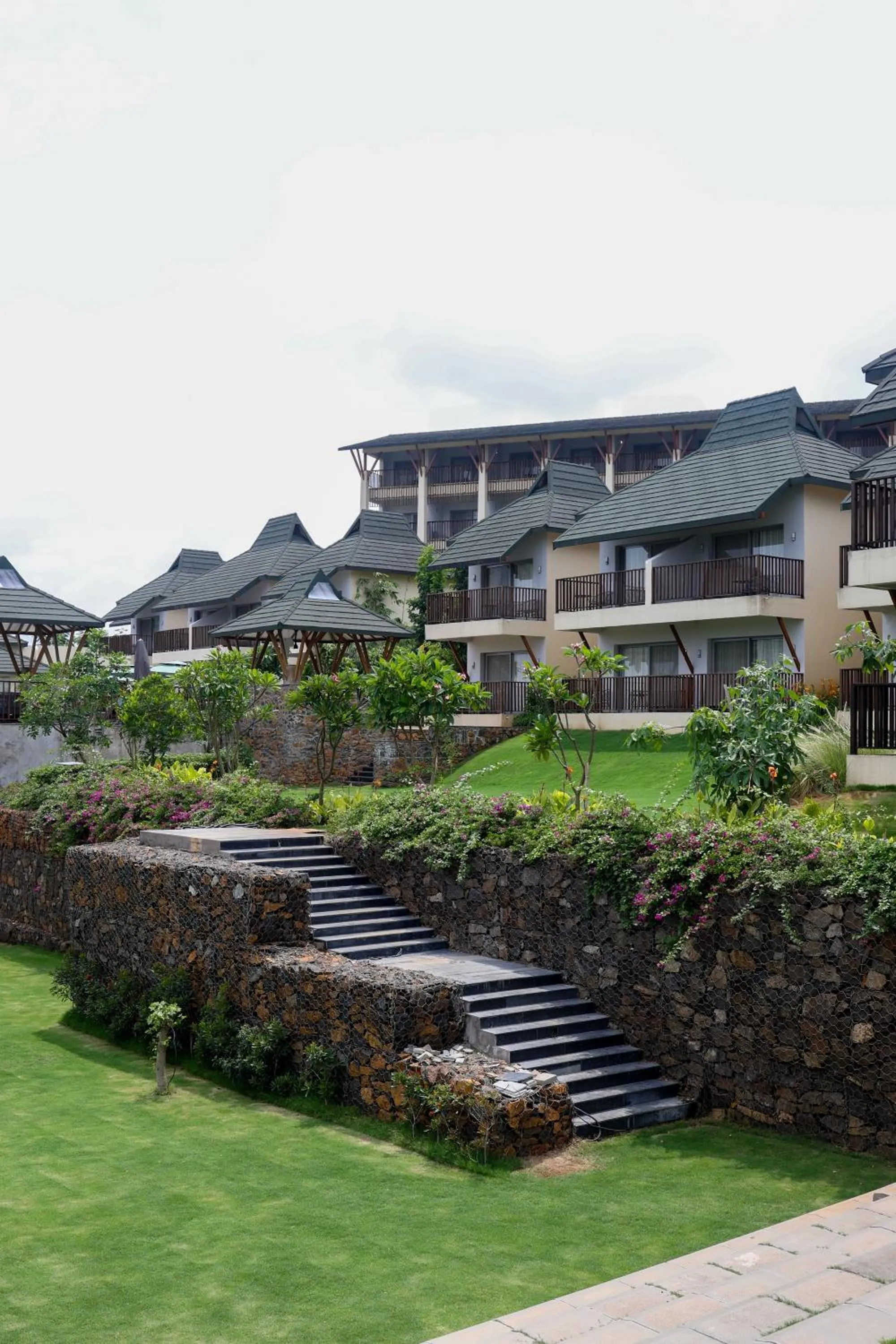Garden view in Radisson Resort Hatgad Saputara