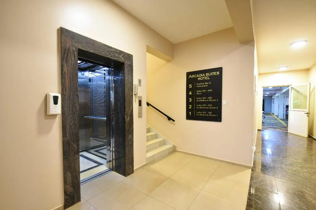 Area and facilities in Arcadia Suites - Kampala