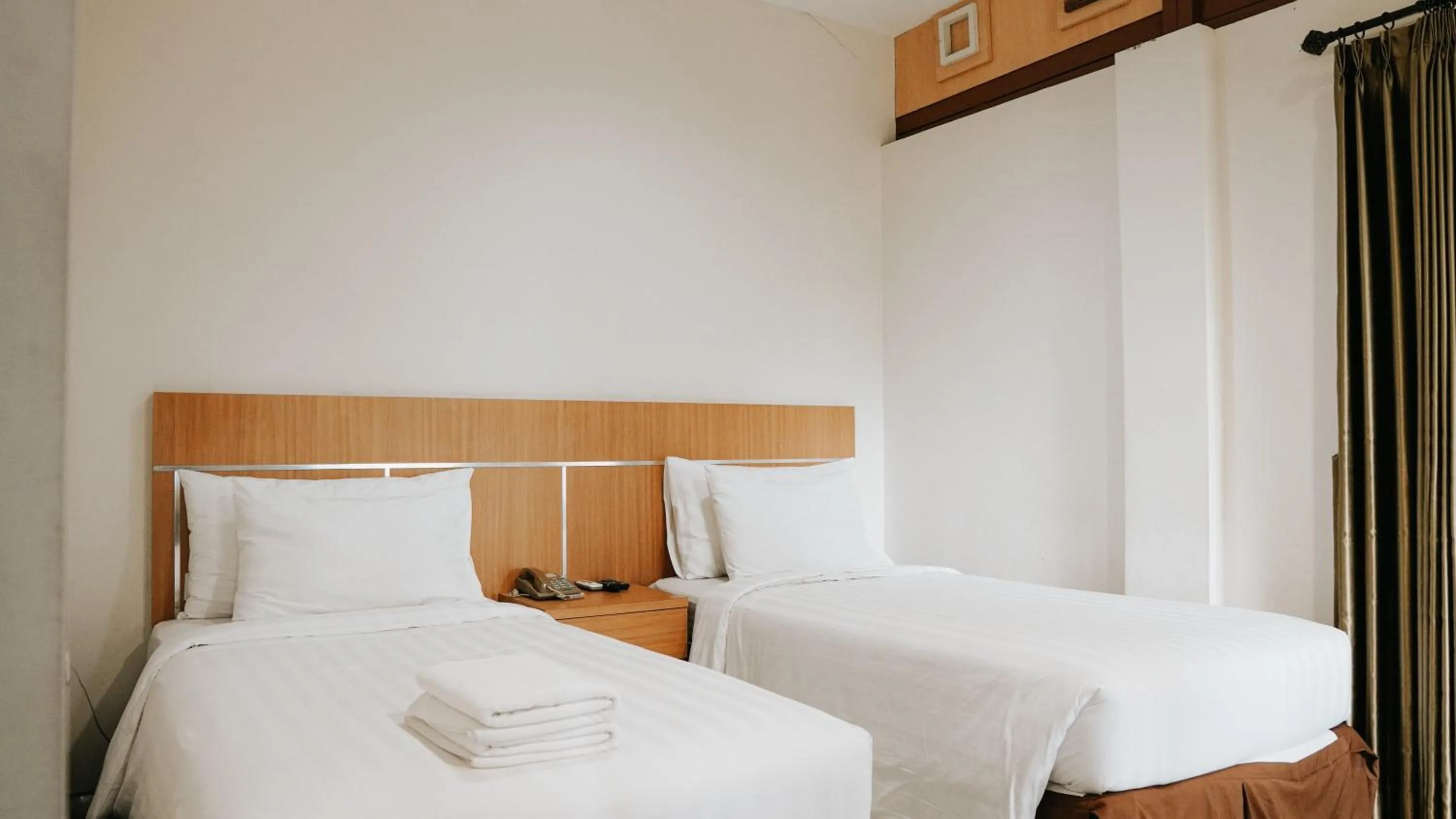 Bed in Tidar Hotel & Cottages Malang