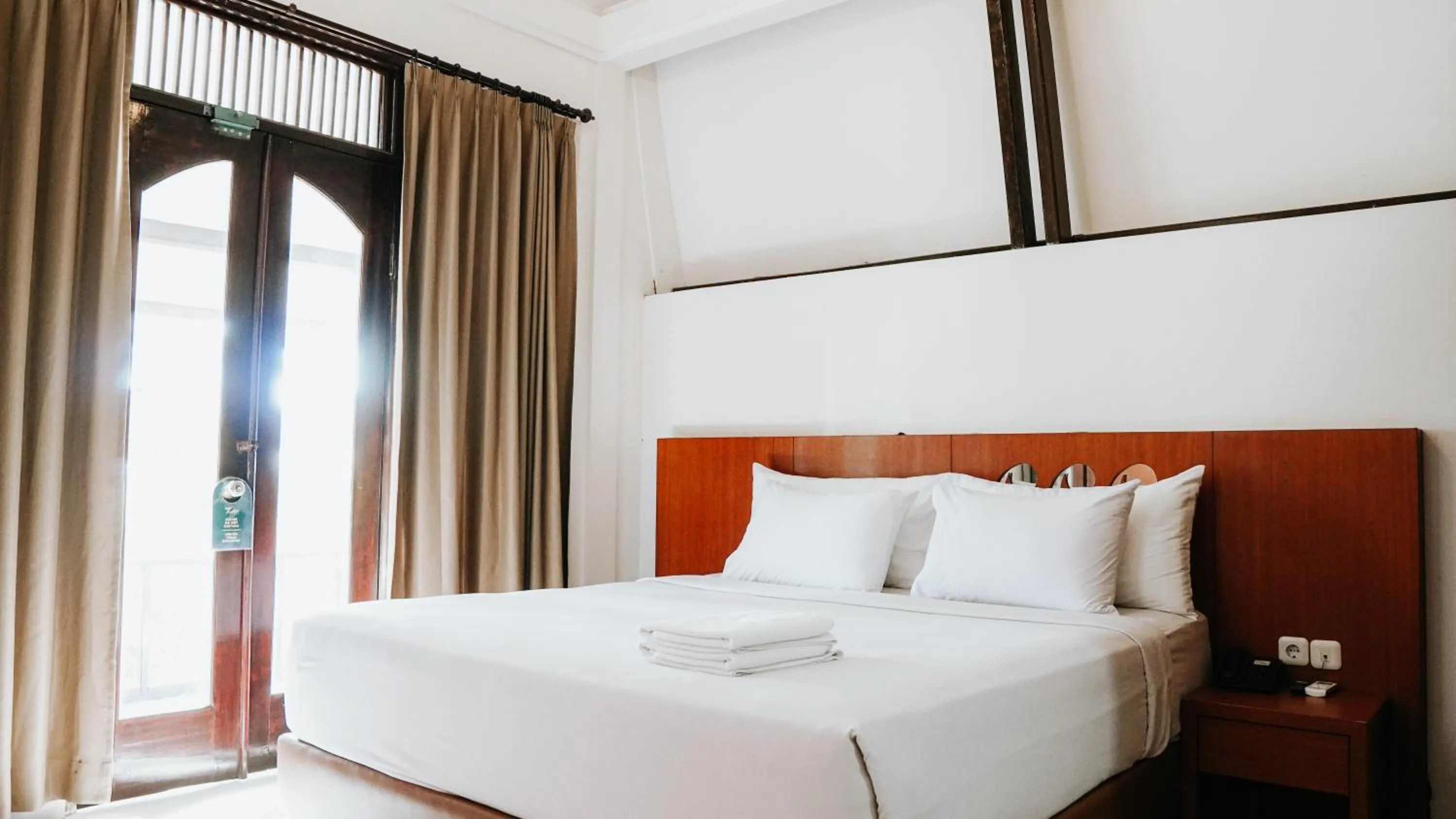 Bed in Tidar Hotel & Cottages Malang
