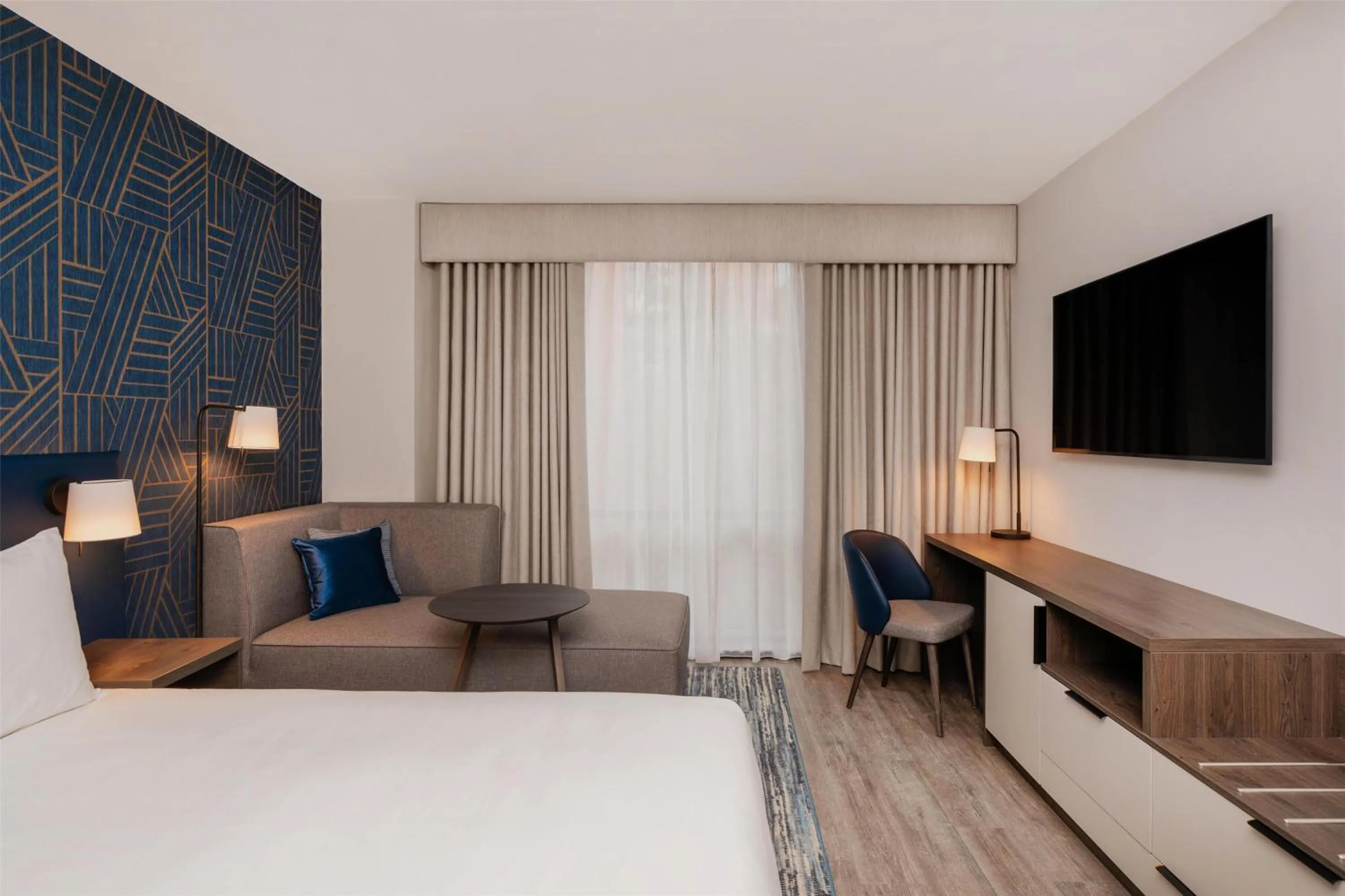 Bedroom, Bed in Hyatt Place Leeds