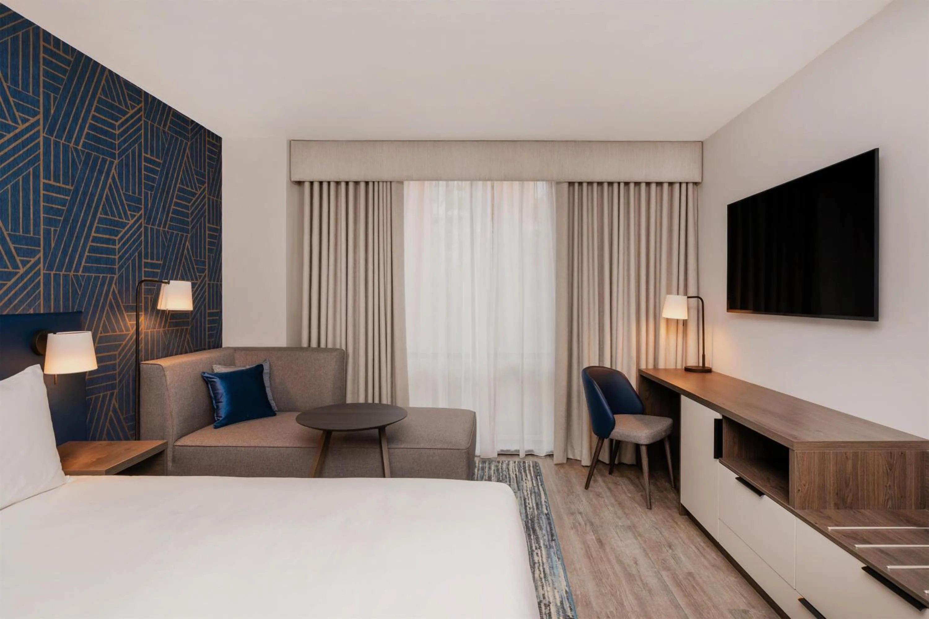 Bedroom, Bed in Hyatt Place Leeds