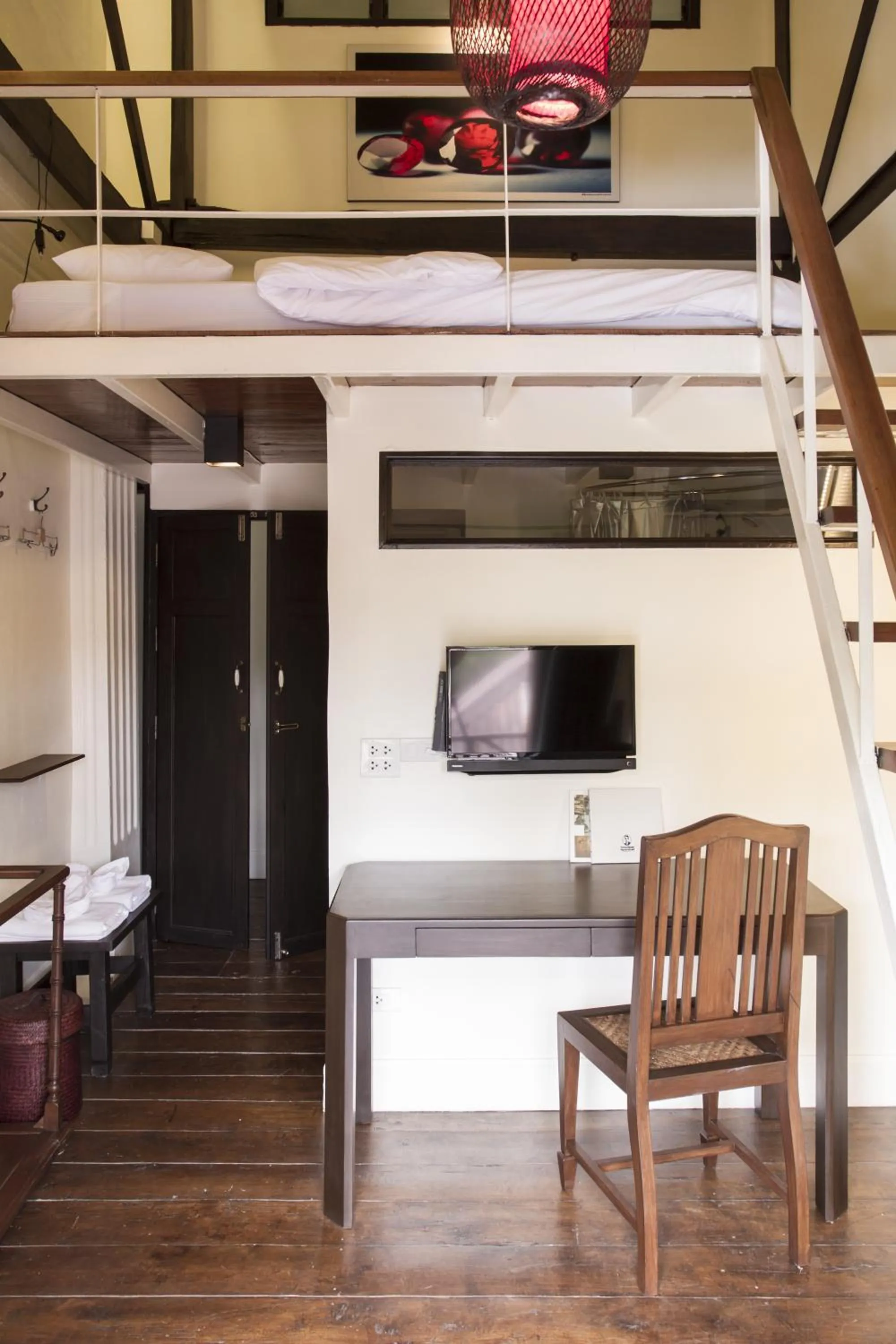 Seating area in Baan Luang Rajamaitri Historic Inn