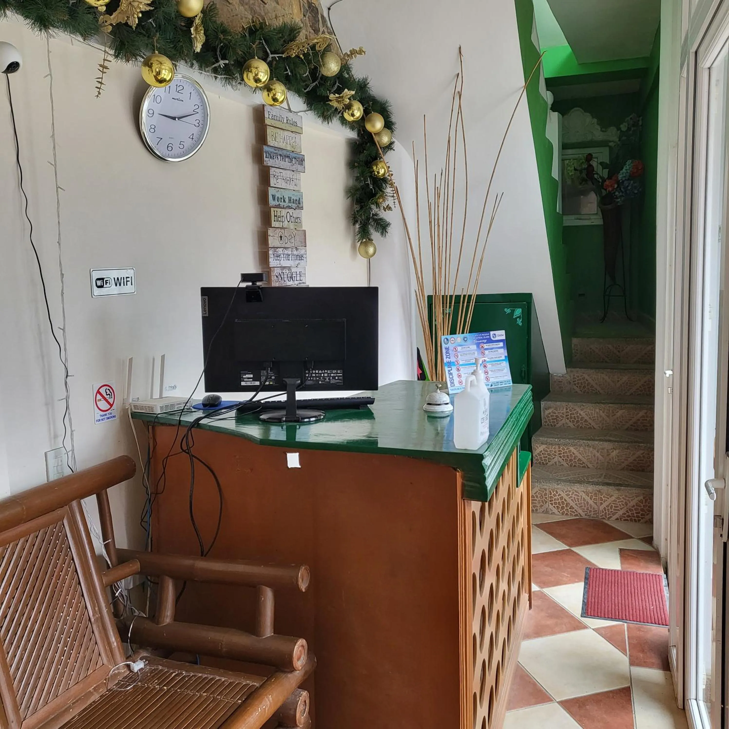 Lobby or reception in Green Monkey Resort Boracay