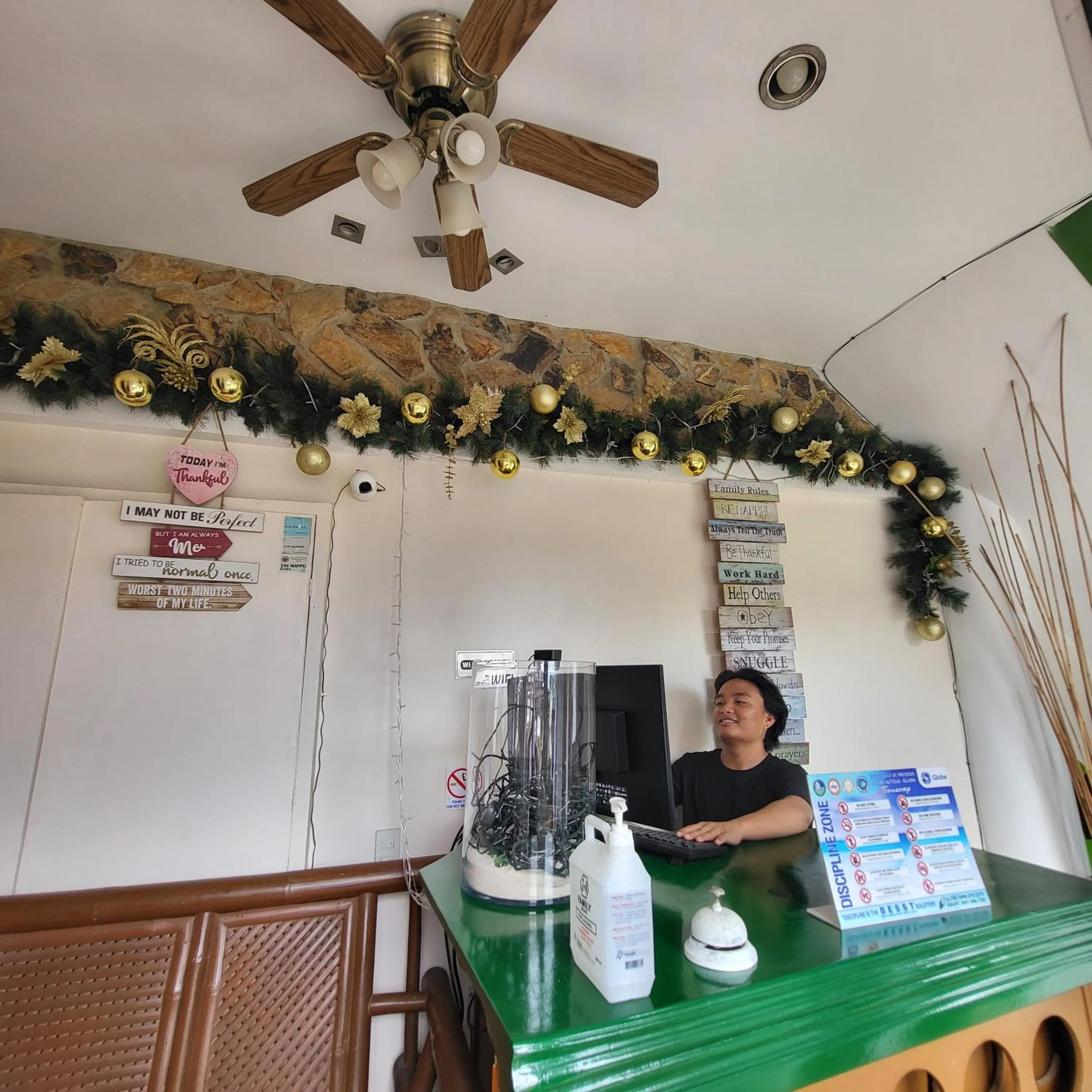 Lobby or reception in Green Monkey Resort Boracay