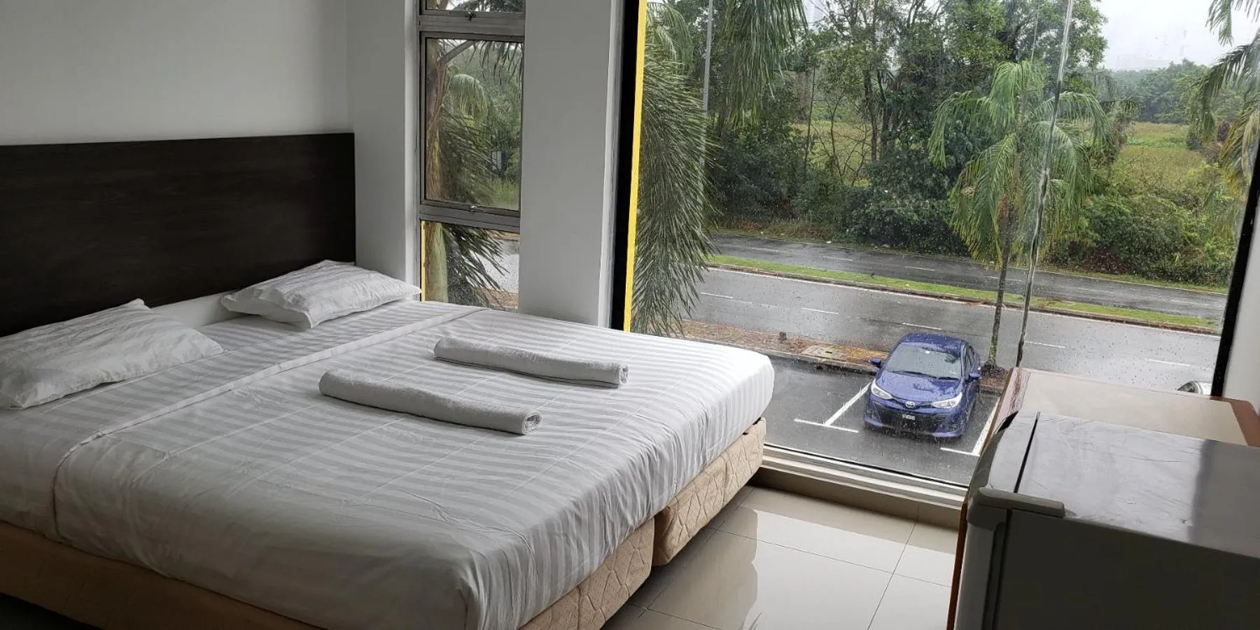 Bed in S Rose Hotel Sepang