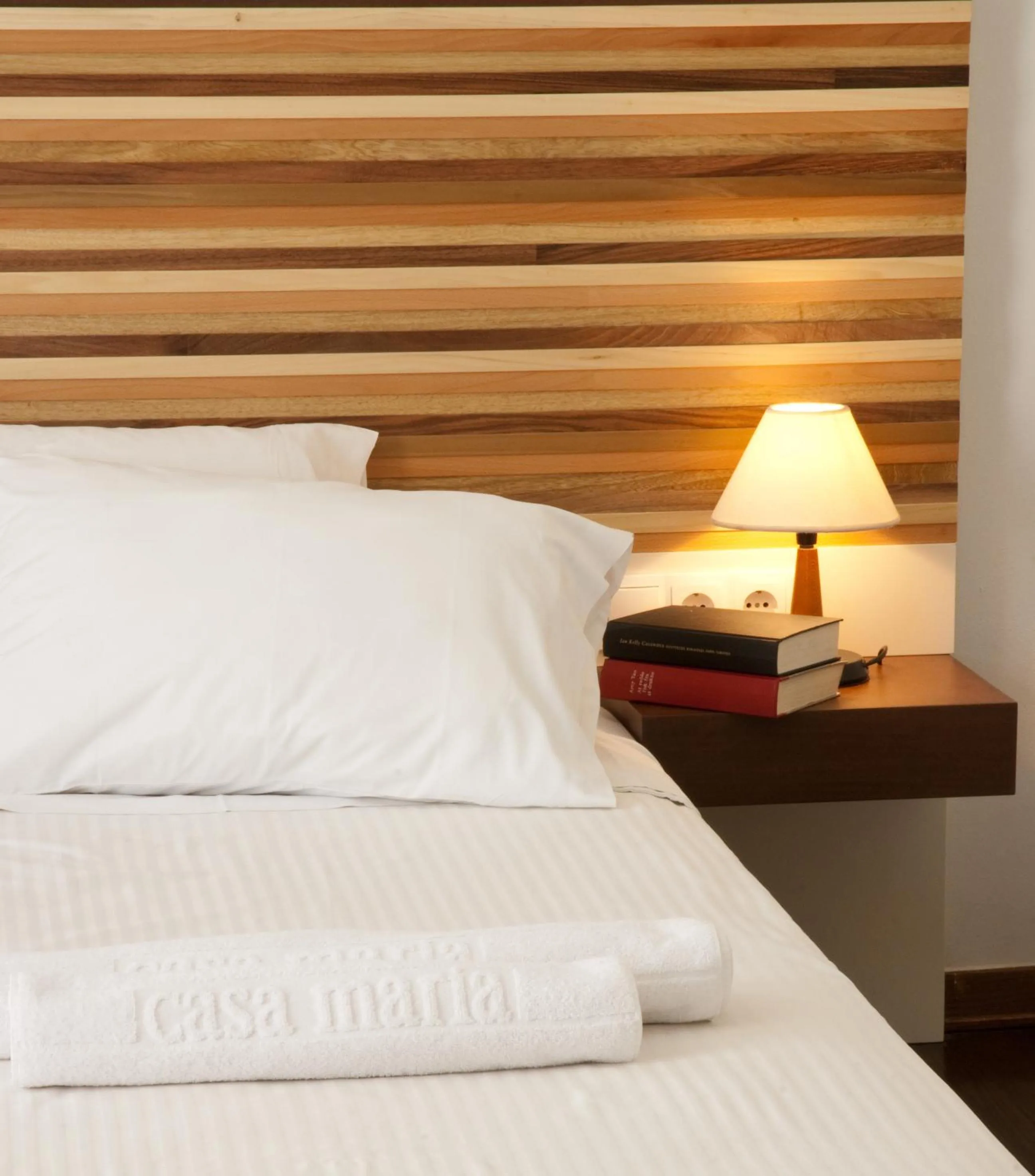 Bed in Casa Maria Hotel Apts