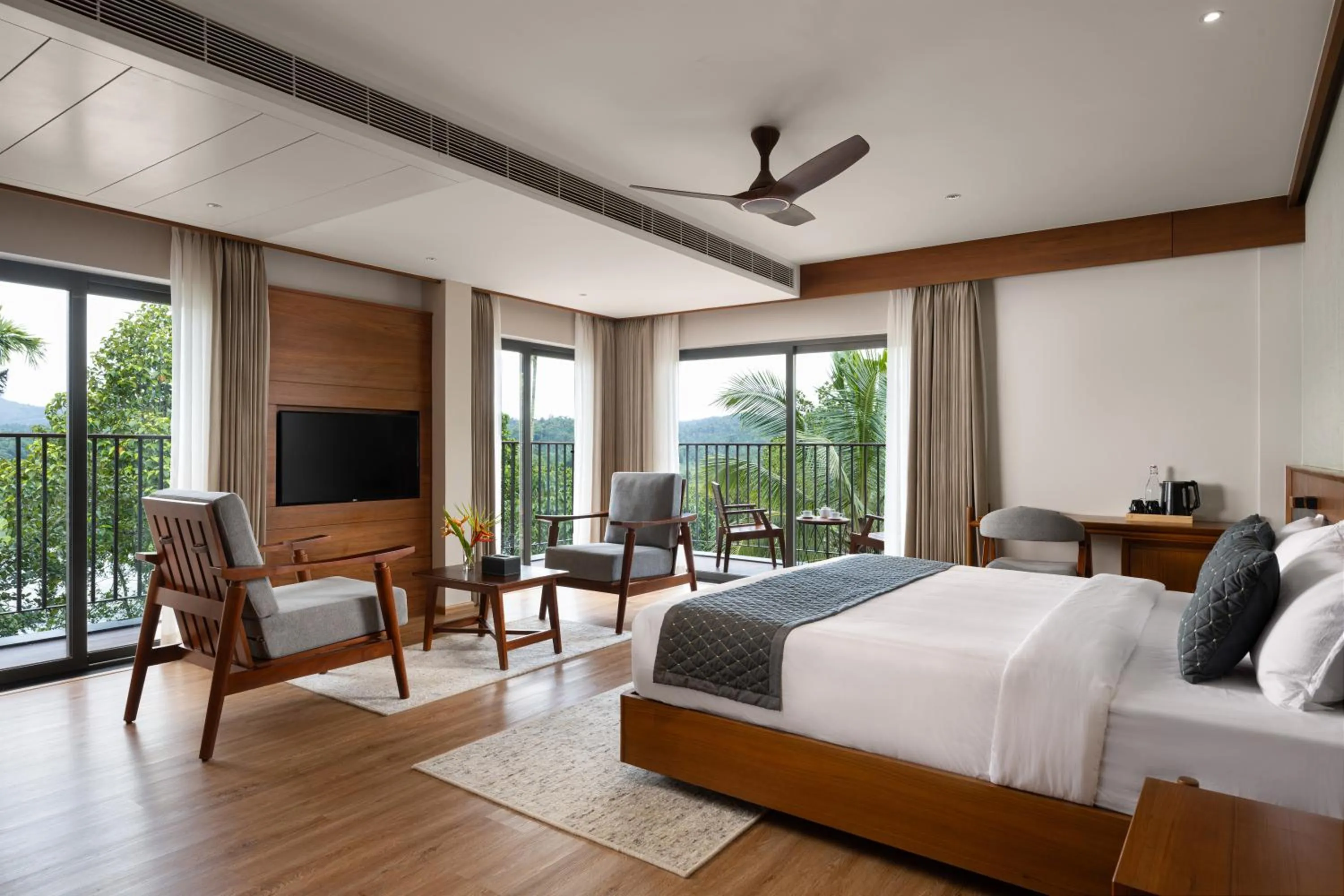 Bedroom, Bed in Sterling Lontano Waterfront Wayanad