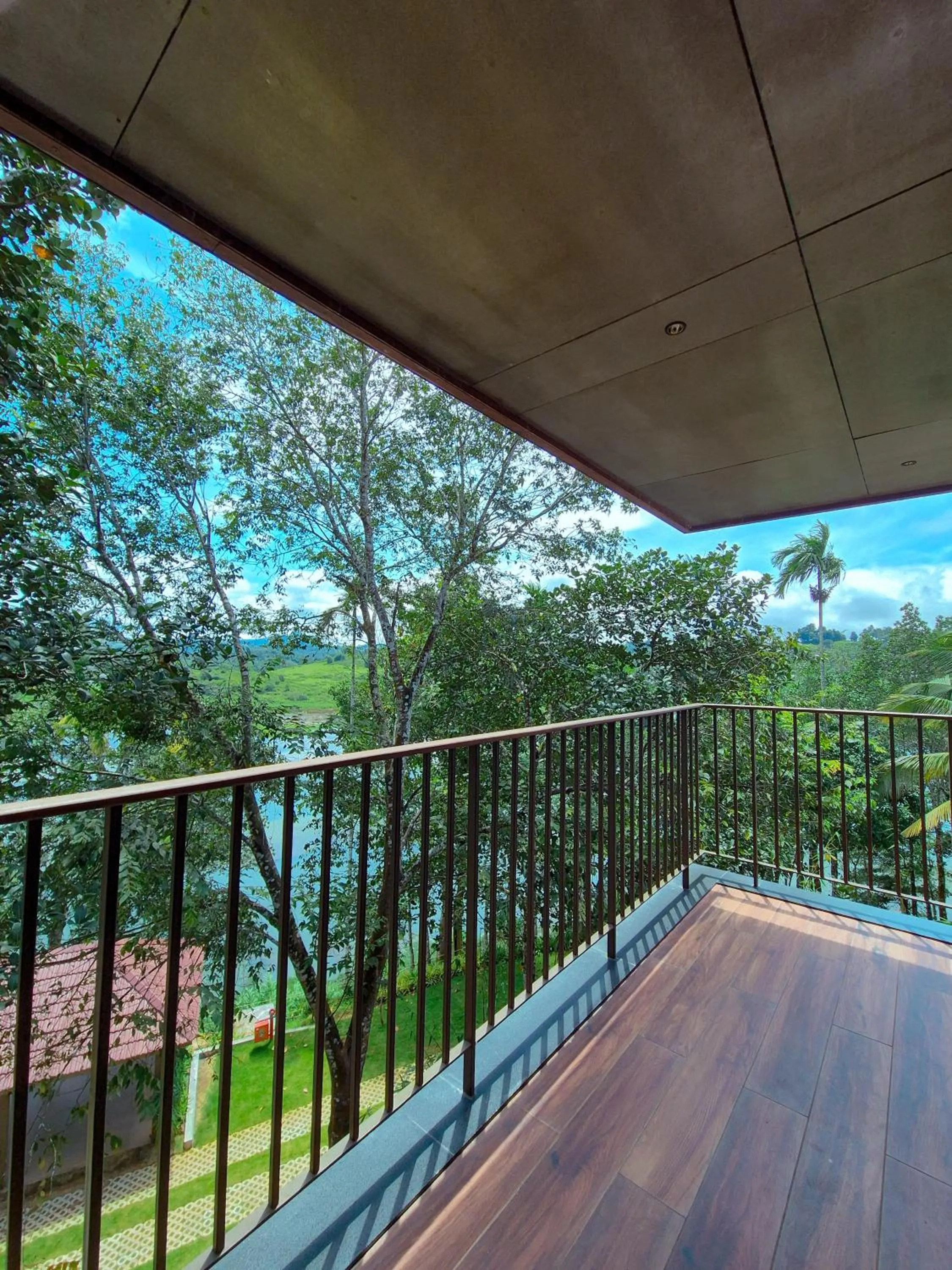Balcony/Terrace in Sterling Lontano Waterfront Wayanad