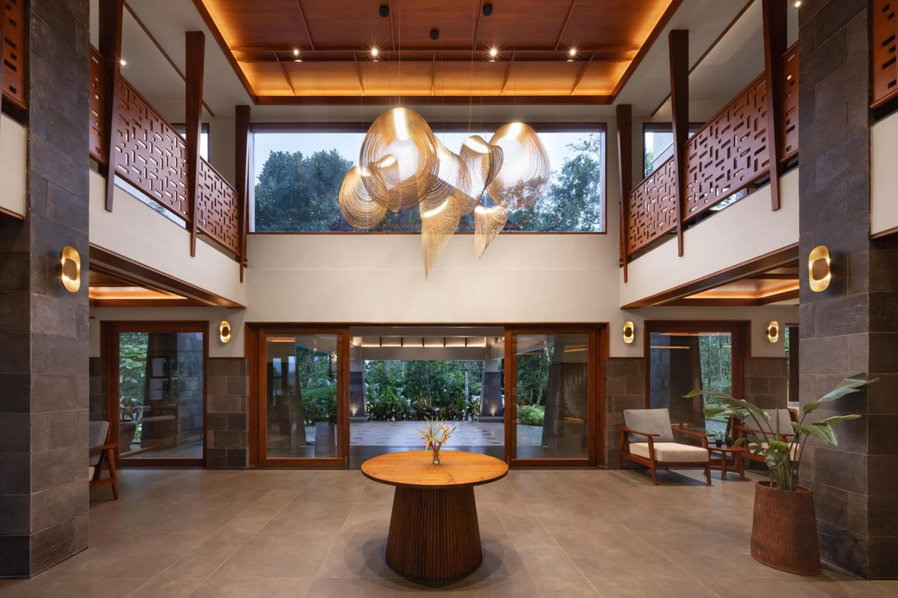 Lobby or reception in Sterling Lontano Waterfront Wayanad
