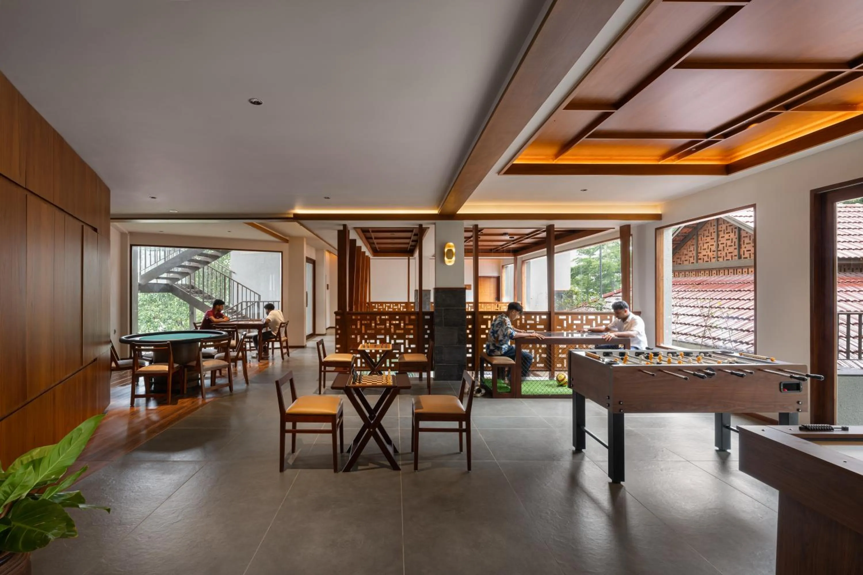 Game Room in Sterling Lontano Waterfront Wayanad