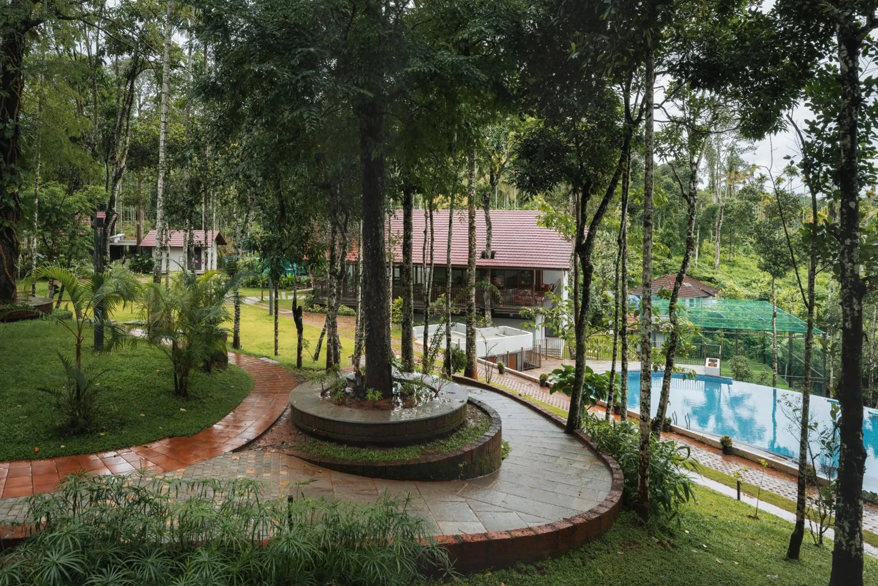 Swimming pool in Sterling Lontano Waterfront Wayanad