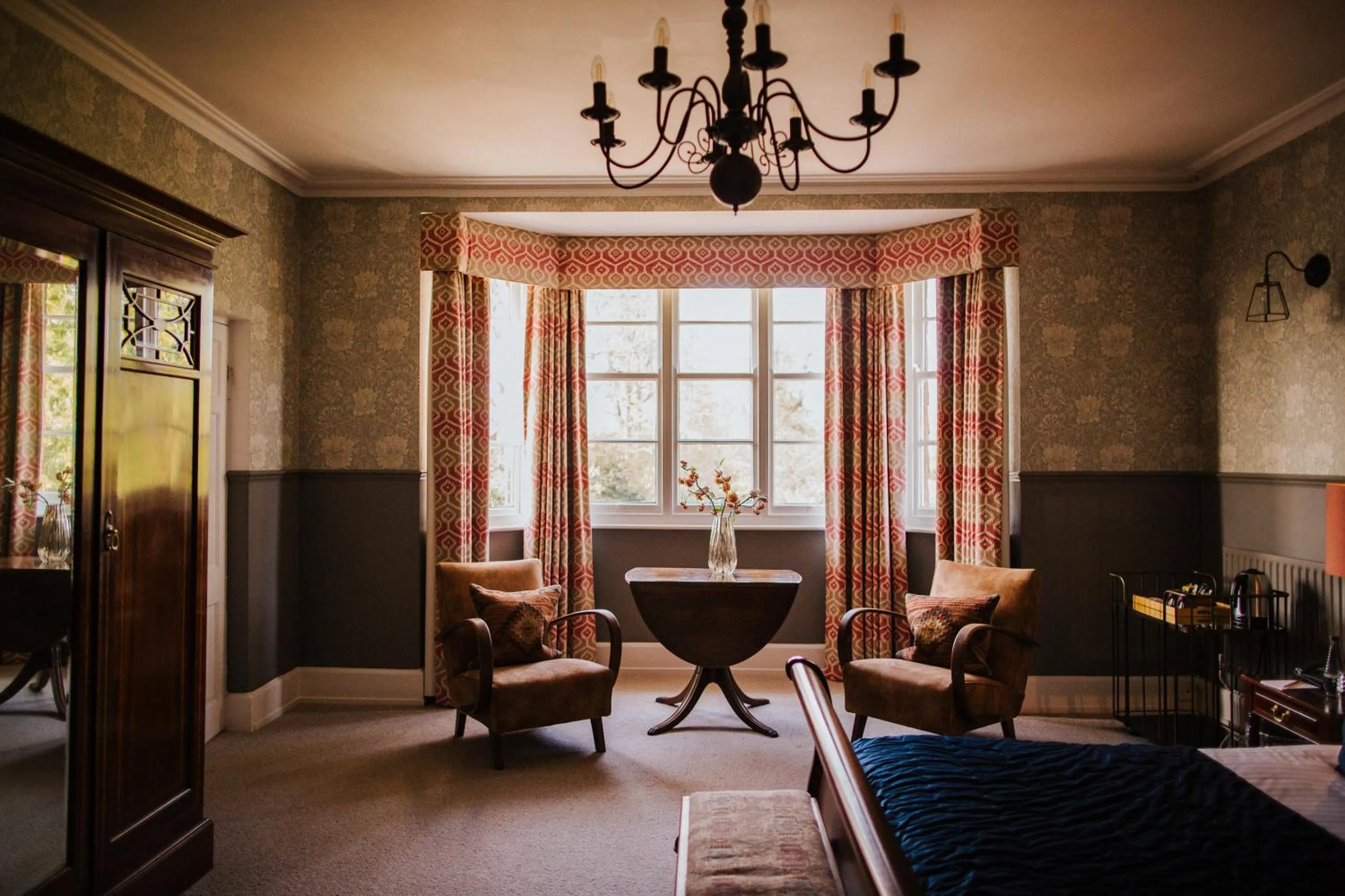 Seating area in The Farmhouse at Redcoats