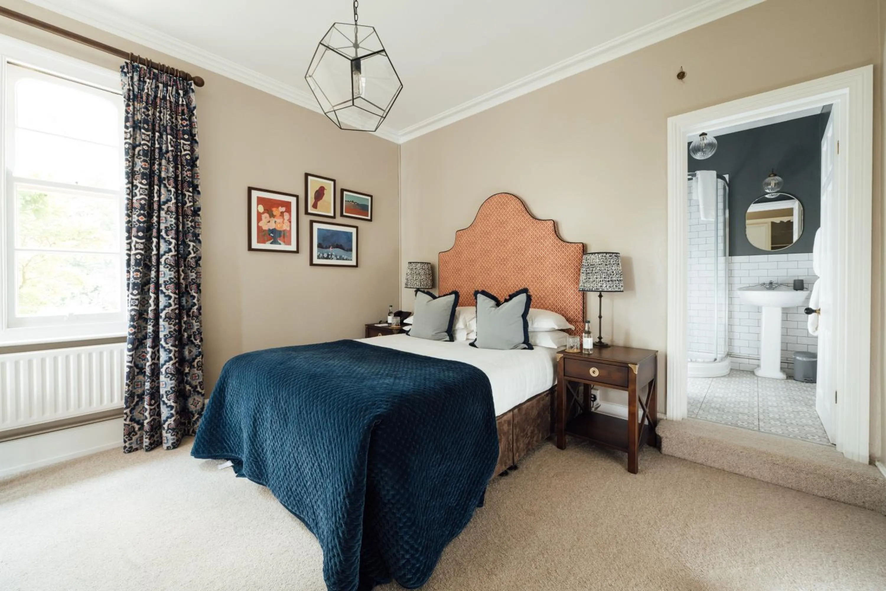 Bed in The Farmhouse at Redcoats