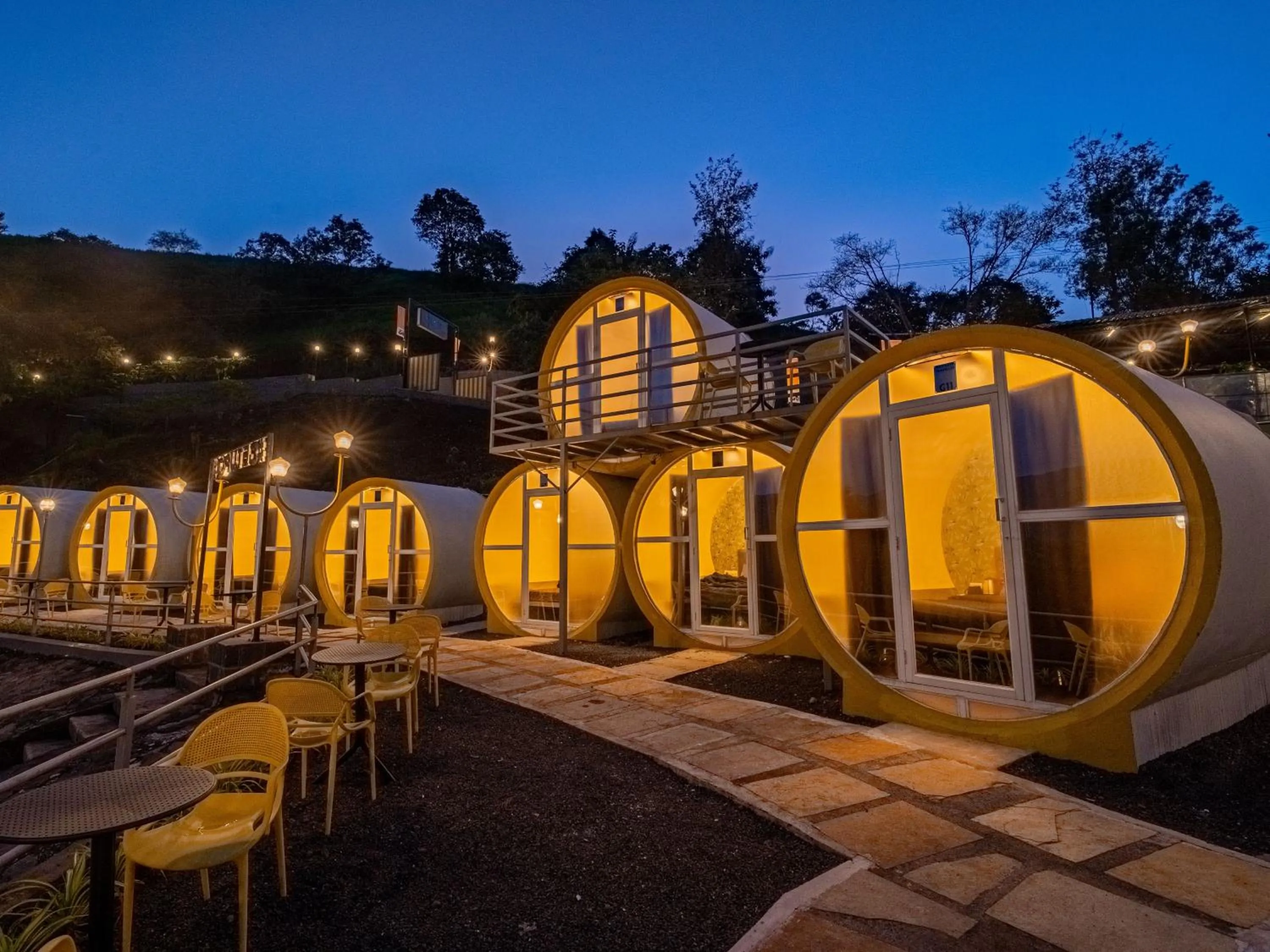 Property building in The Hosteller Panshet