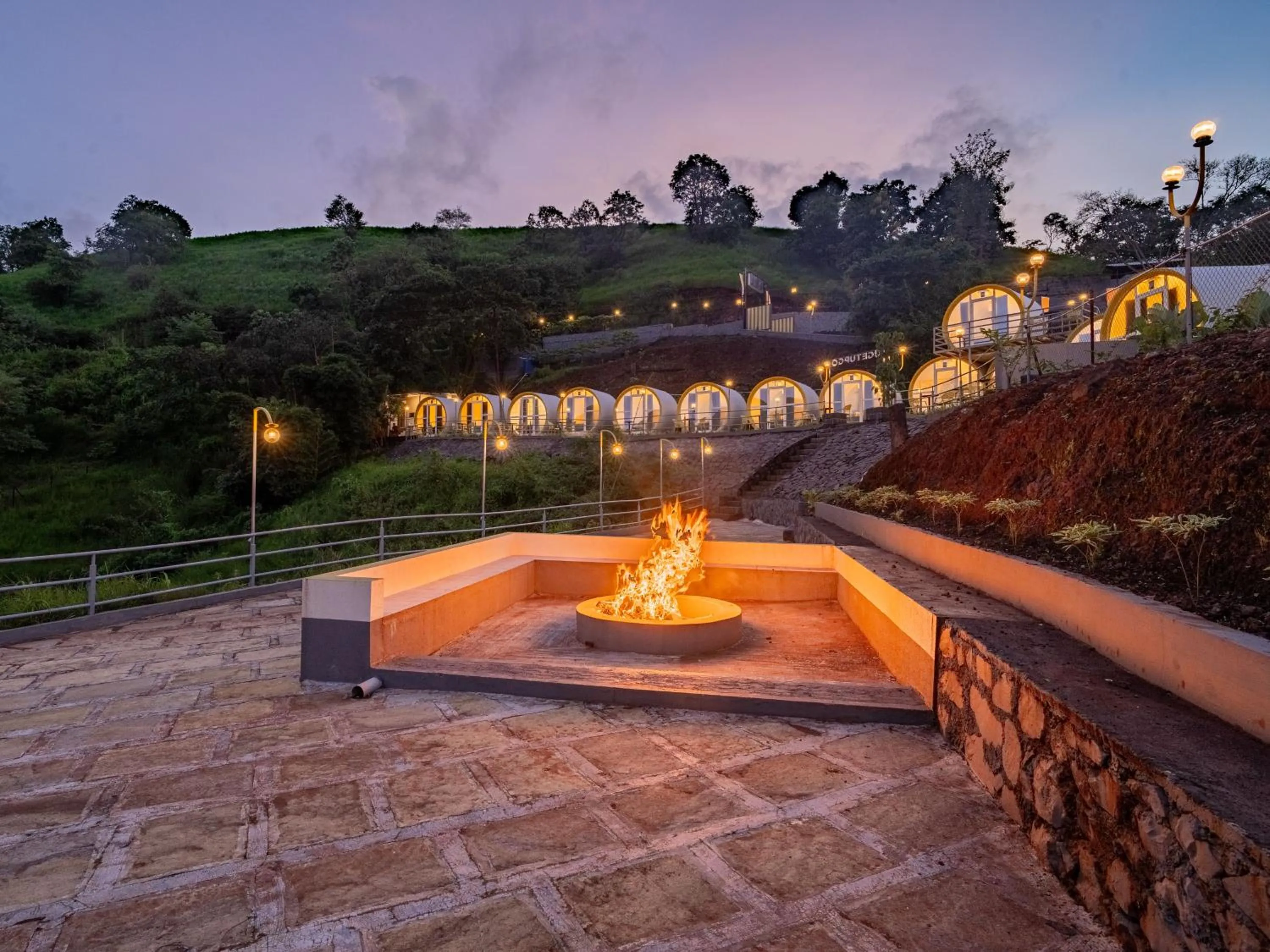 Property building in The Hosteller Panshet