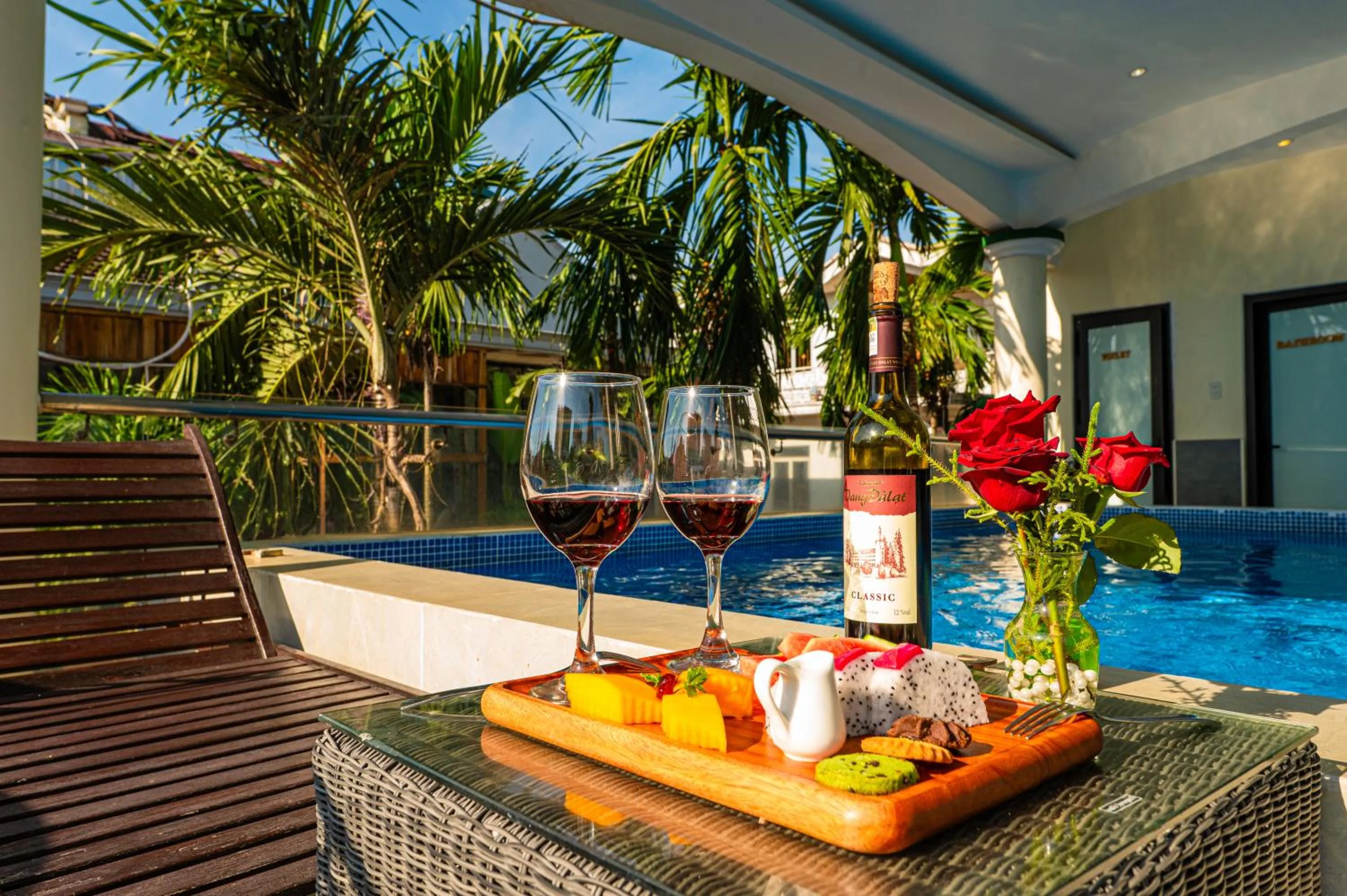 Garden in Thanh Lich Hue Hotel