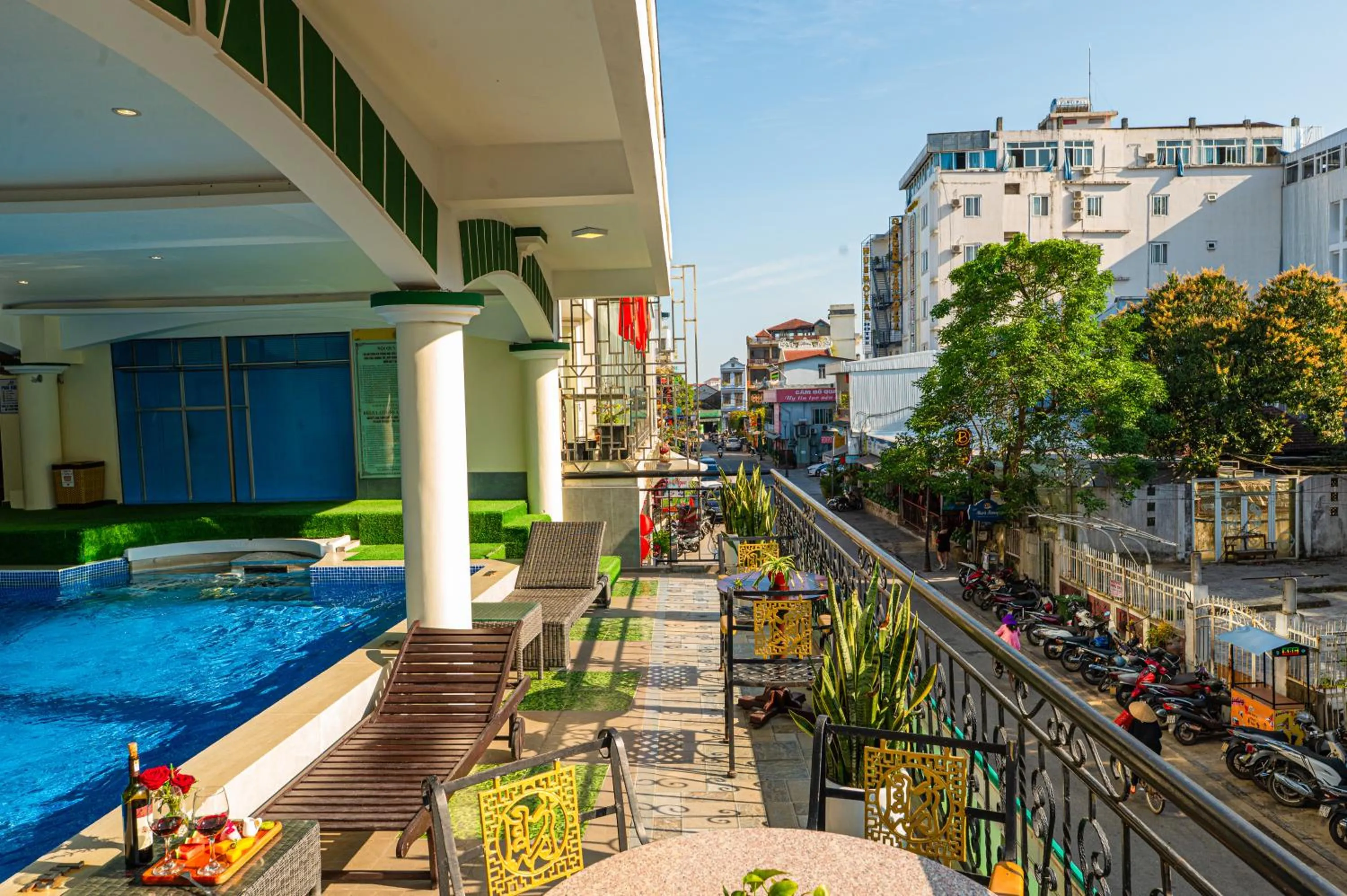 Property building in Thanh Lich Hue Hotel