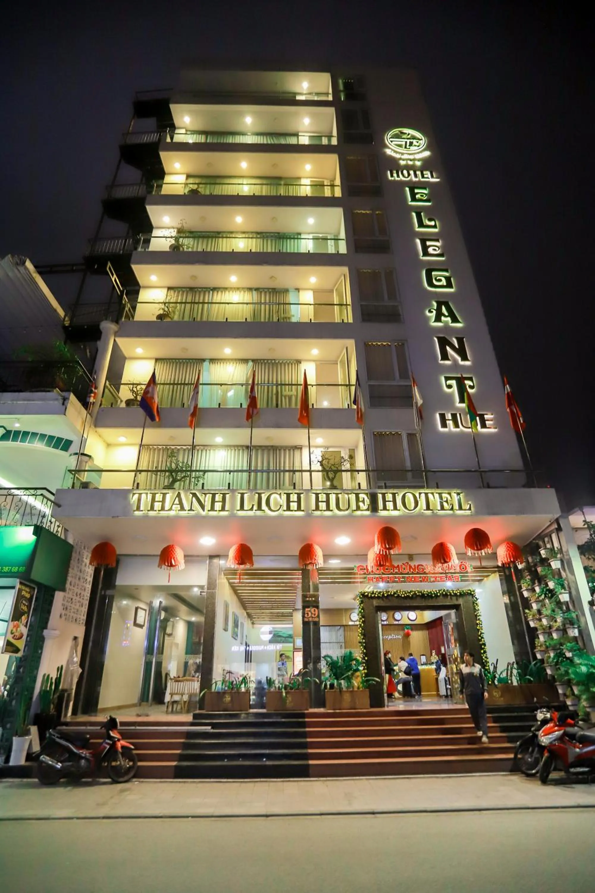 Property building in Thanh Lich Hue Hotel