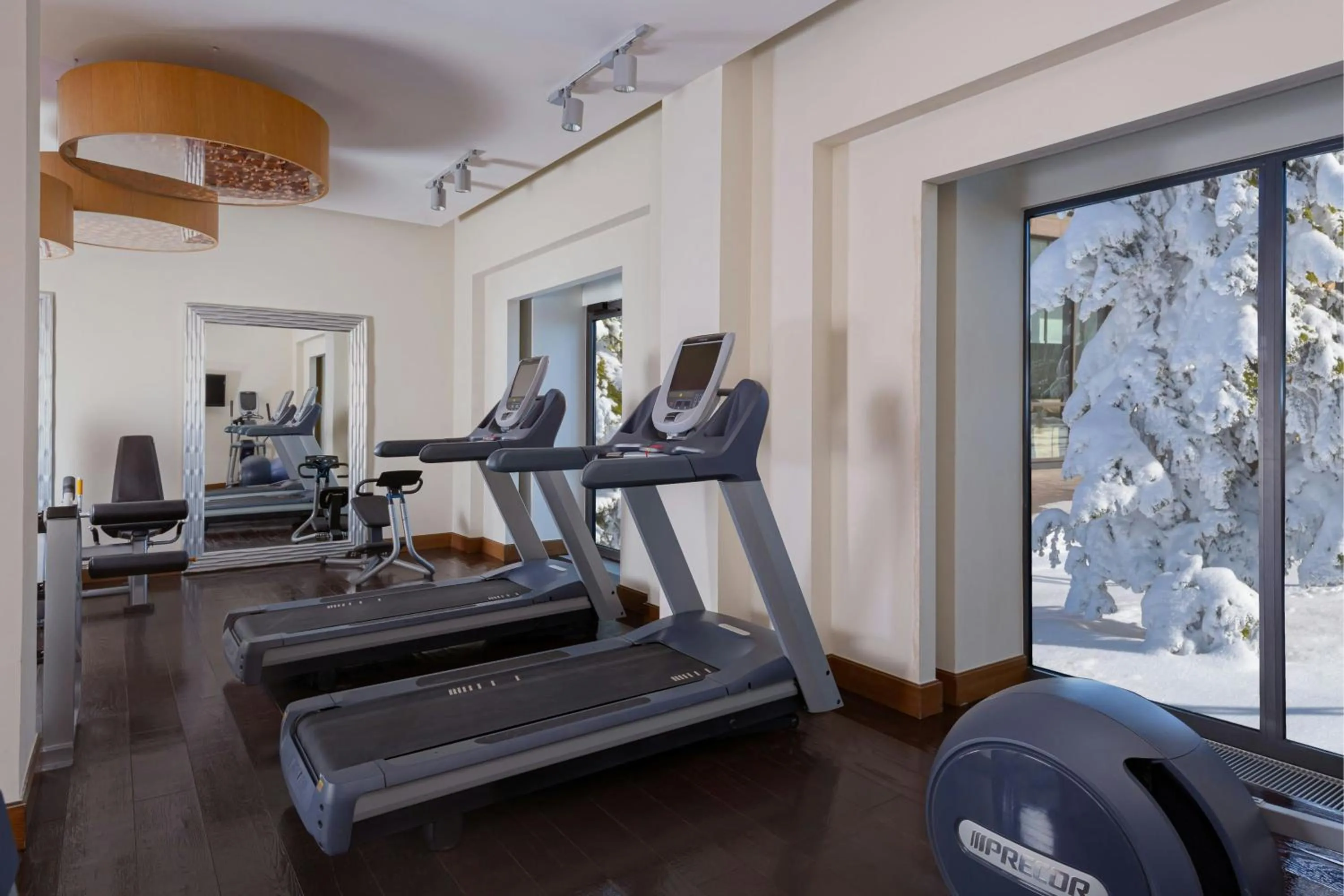 Fitness centre/facilities in Park Chalet, Shahdag, Autograph Collection