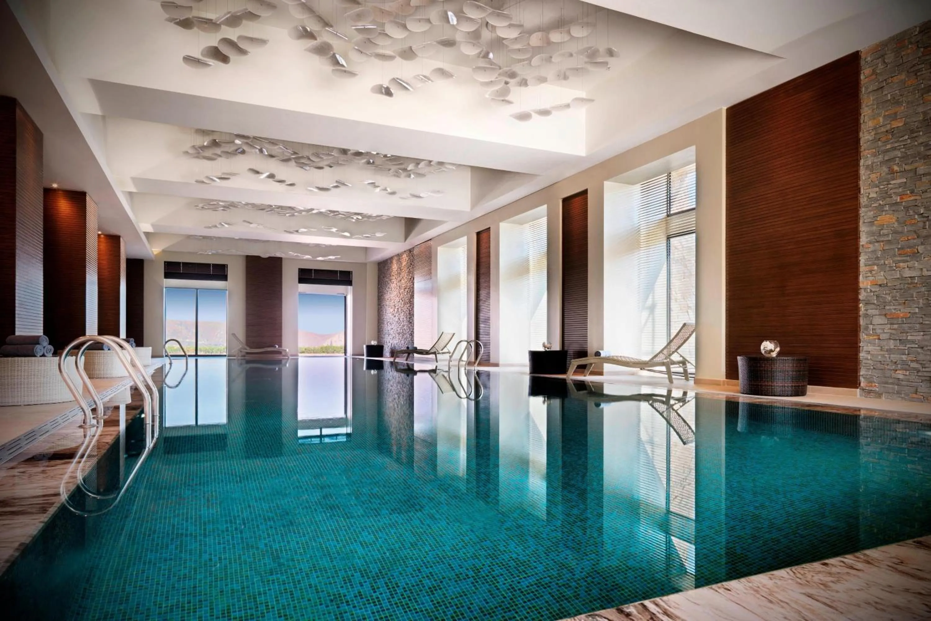 Swimming pool in Park Chalet, Shahdag, Autograph Collection