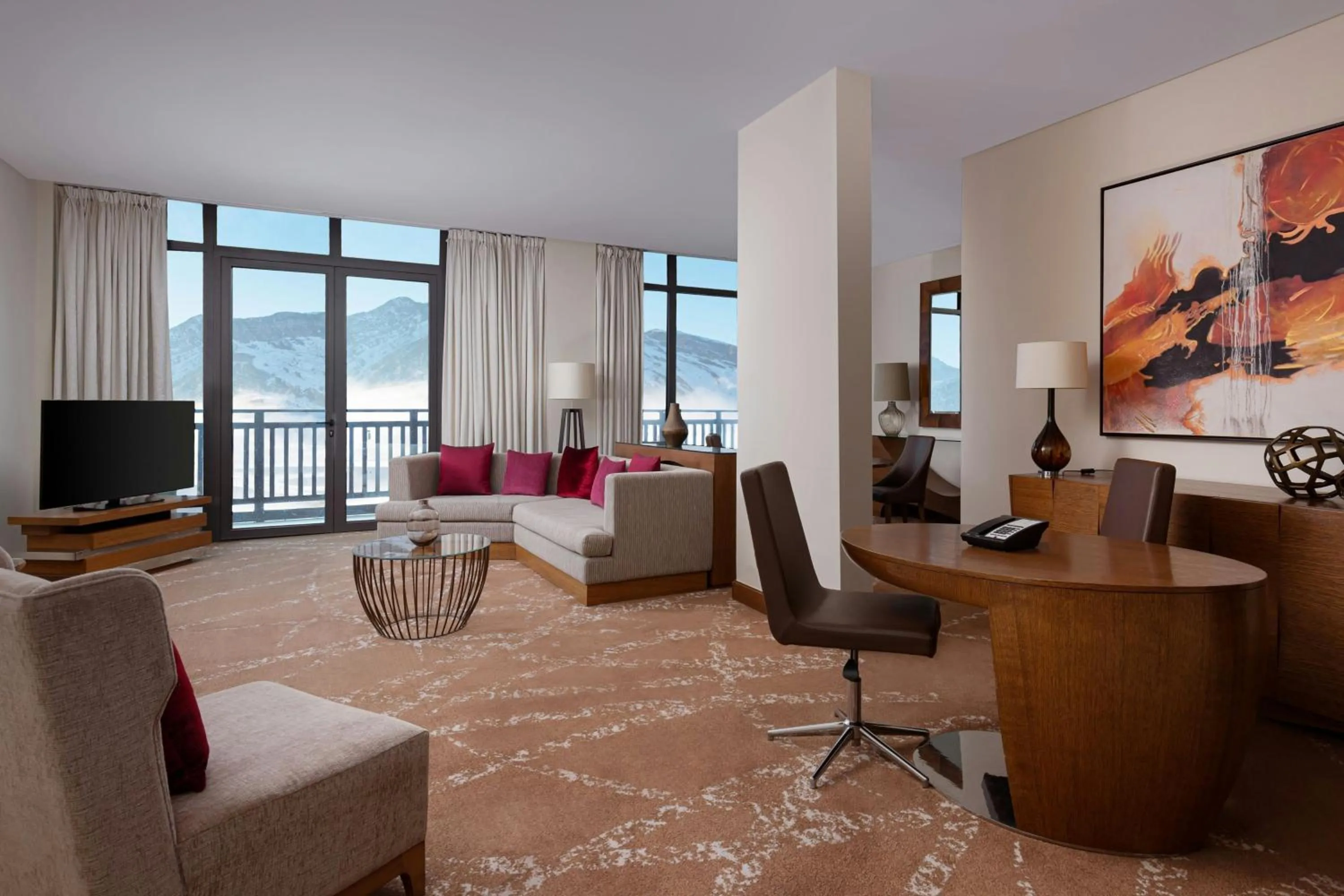 Photo of the whole room in Park Chalet, Shahdag, Autograph Collection