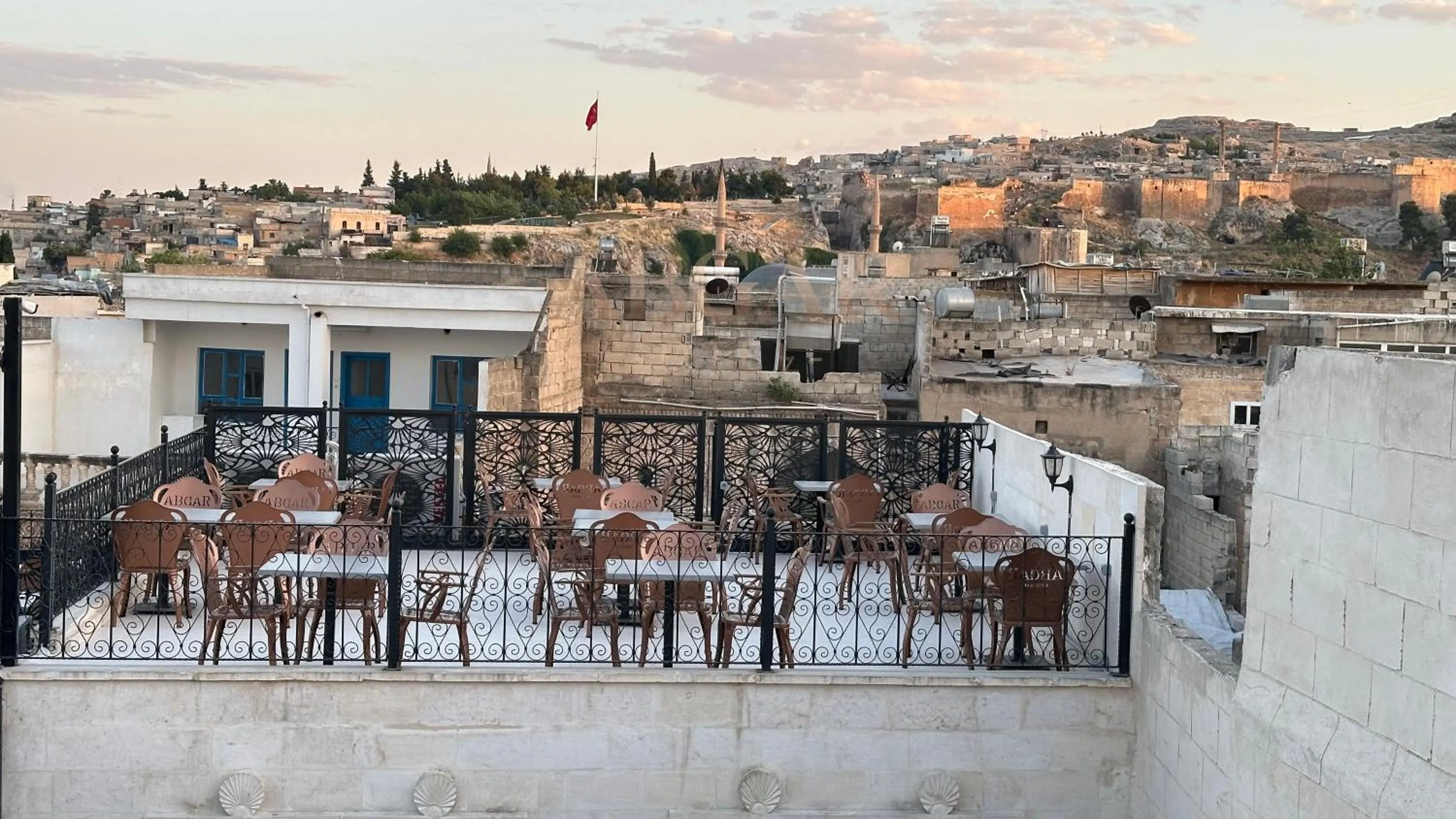 Balcony/Terrace in ABGAR Otel