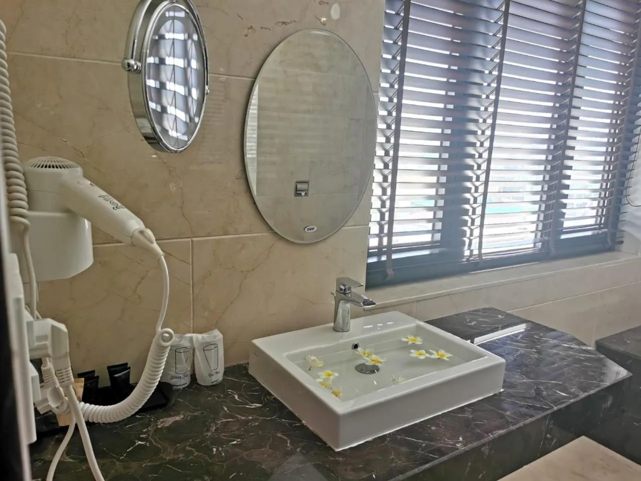 Bathroom in Aaron Hotel