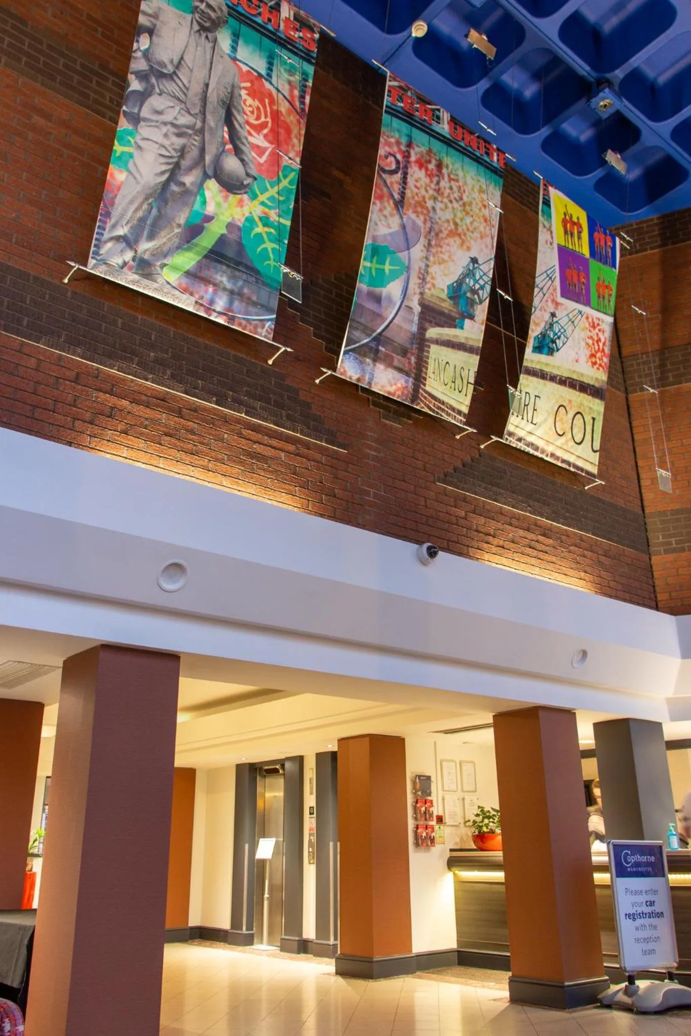 Lobby or reception in Copthorne Hotel Manchester Salford Quays