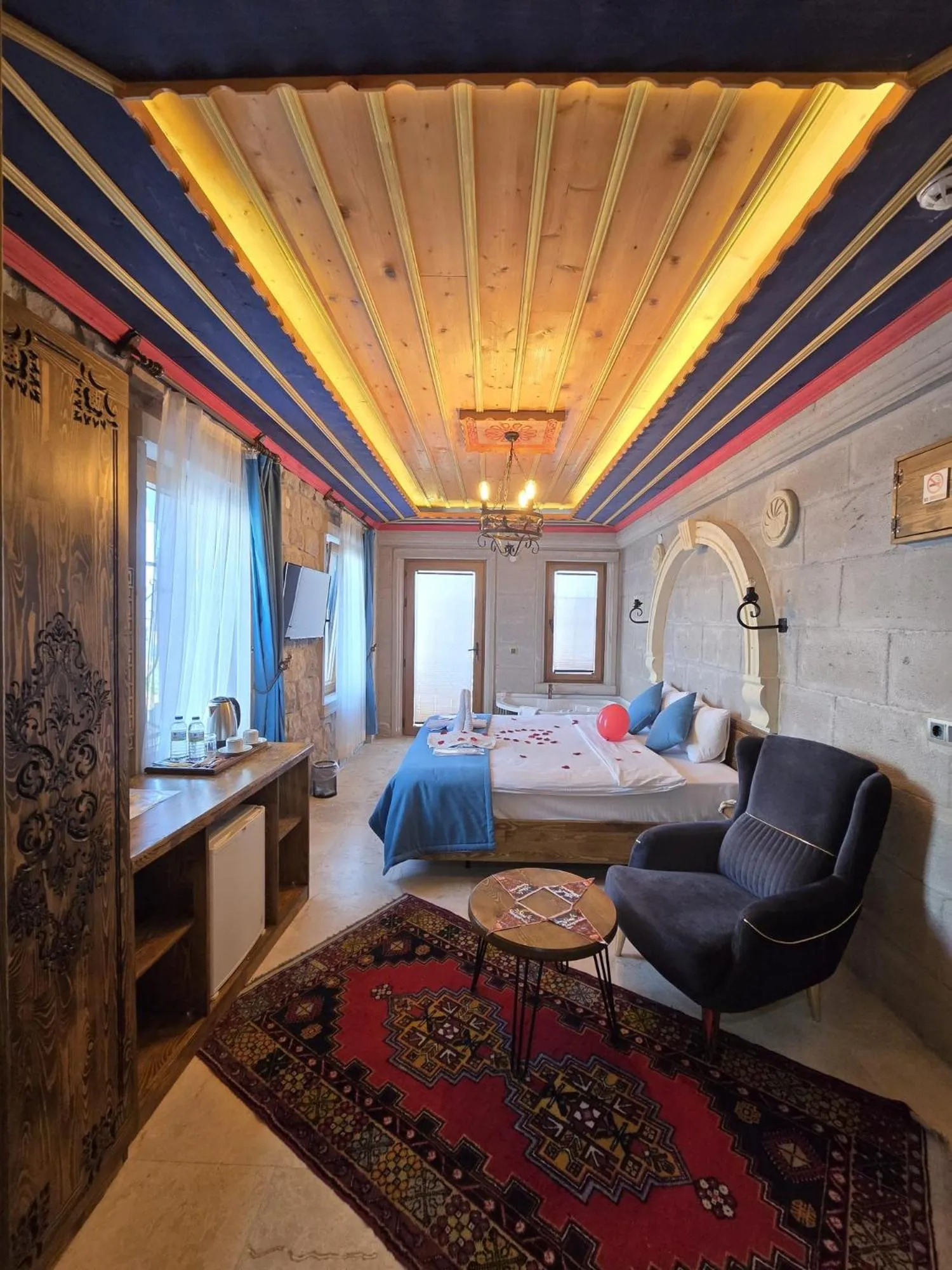 Bed in Elite Rose Cappadocia