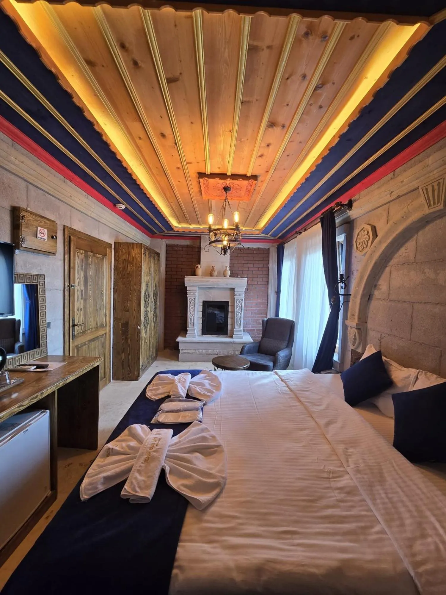Bed in Elite Rose Cappadocia