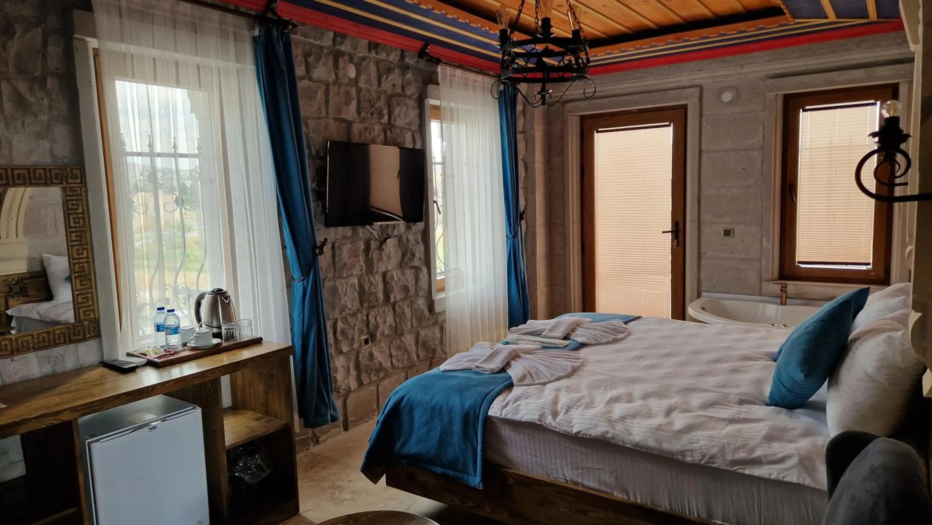 Bed in Elite Rose Cappadocia