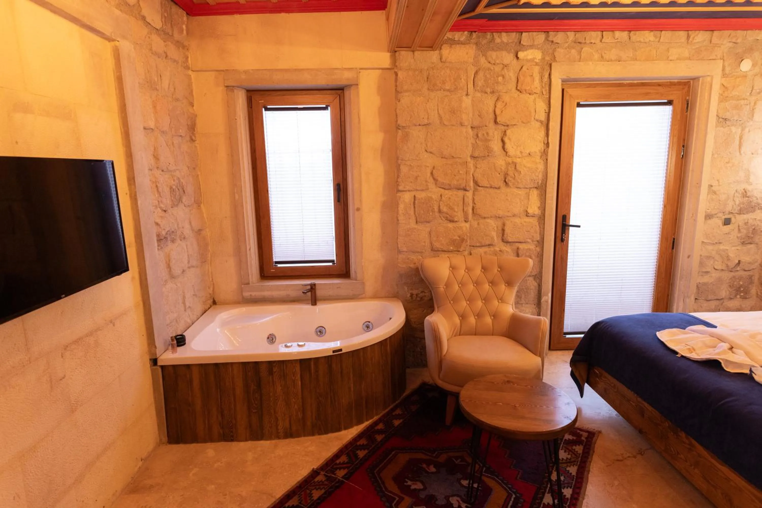Bed in Elite Rose Cappadocia