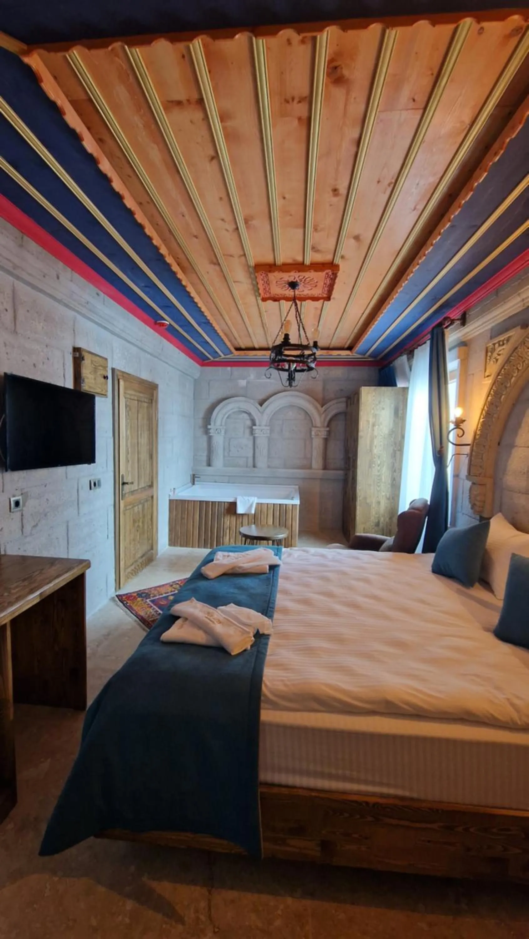 Bed in Elite Rose Cappadocia