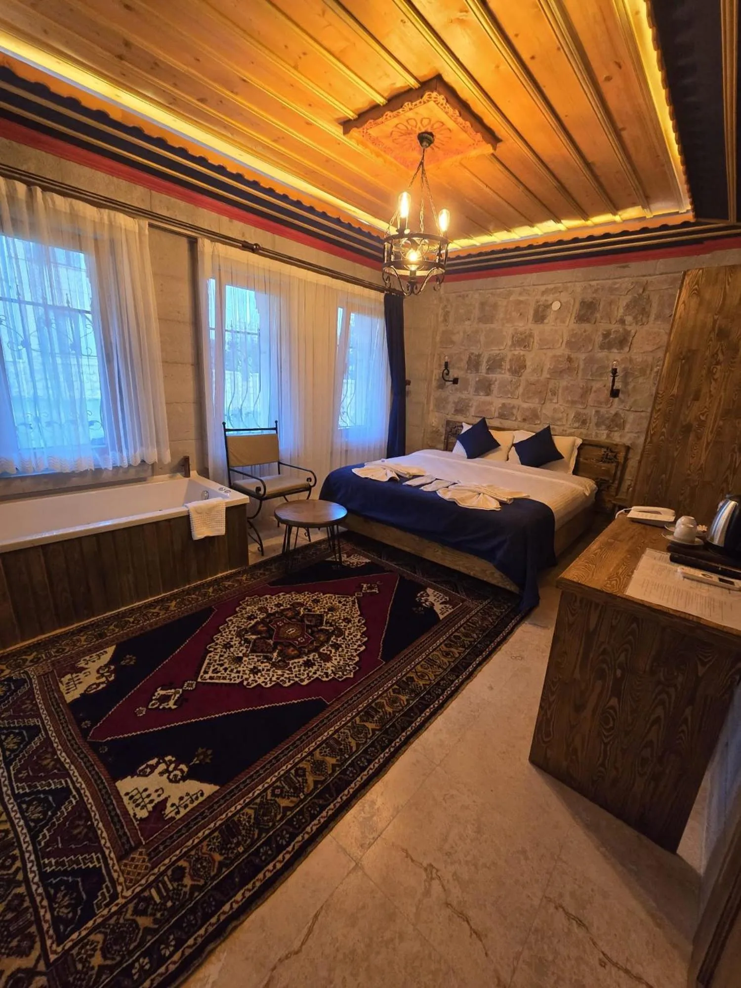 Bed in Elite Rose Cappadocia