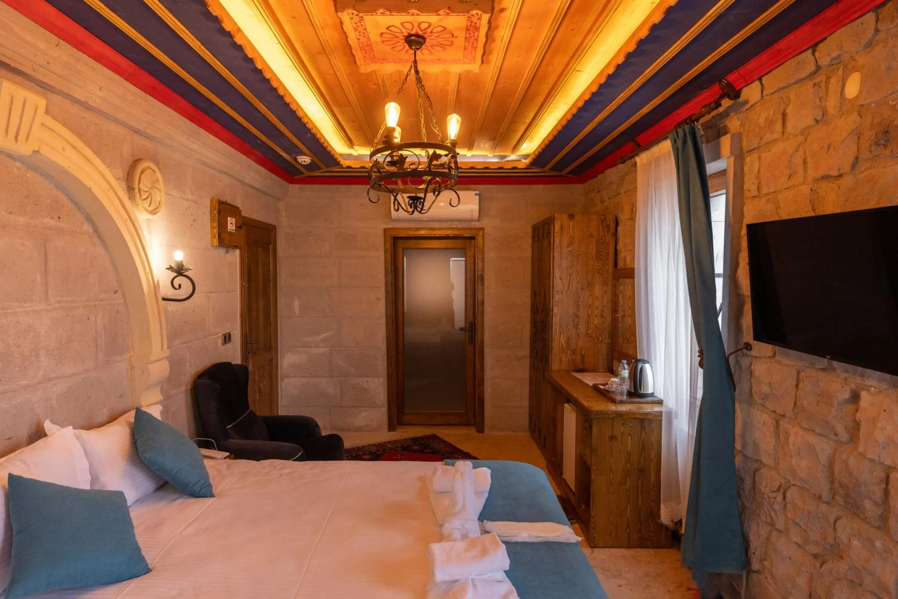 Bed in Elite Rose Cappadocia