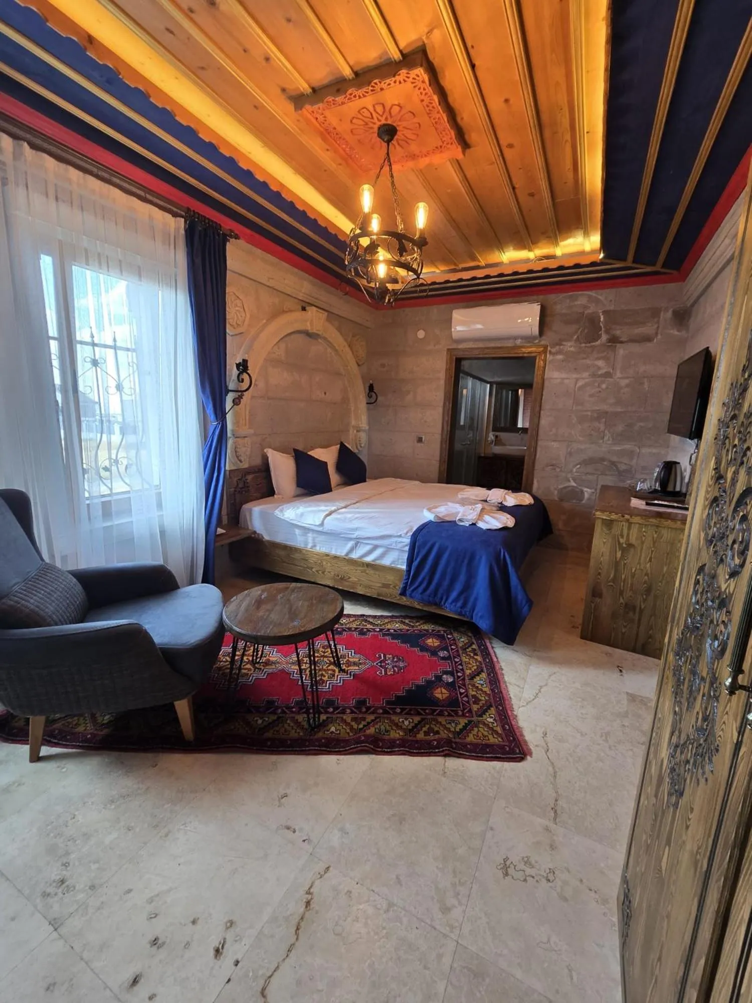 Bed in Elite Rose Cappadocia