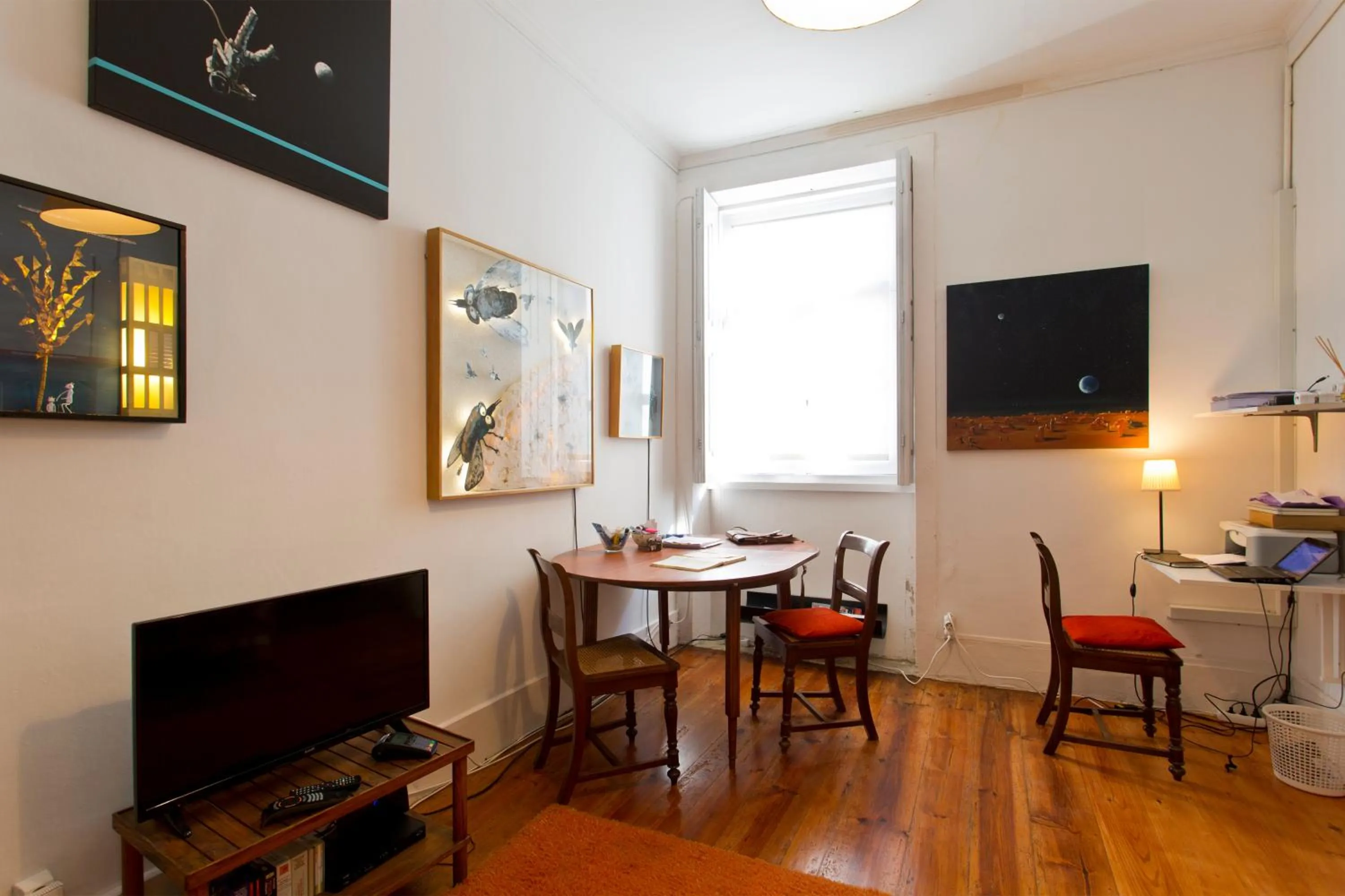 Living room in Hostel Alegria