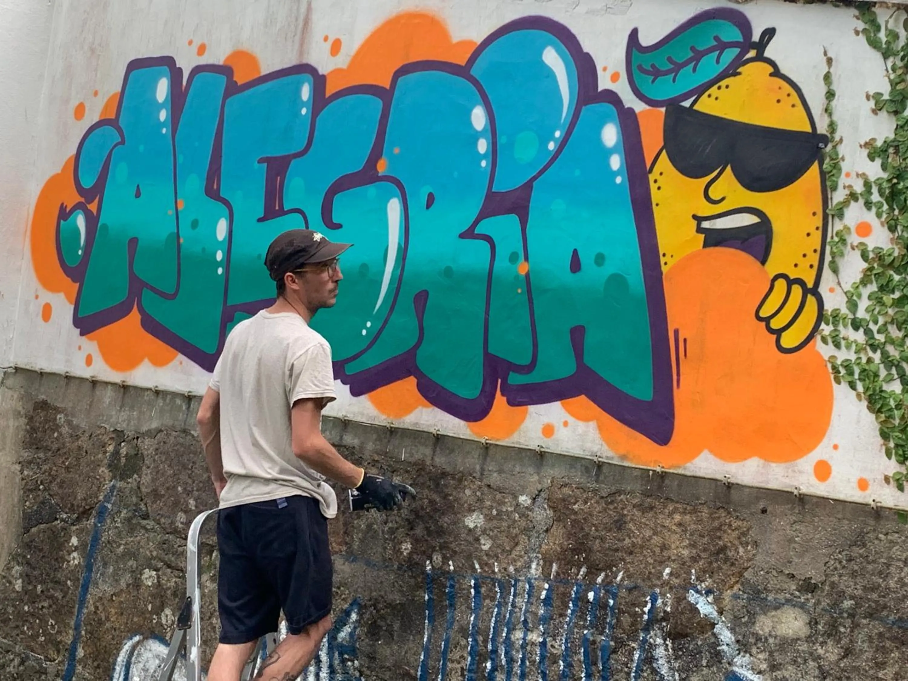 Garden in Hostel Alegria