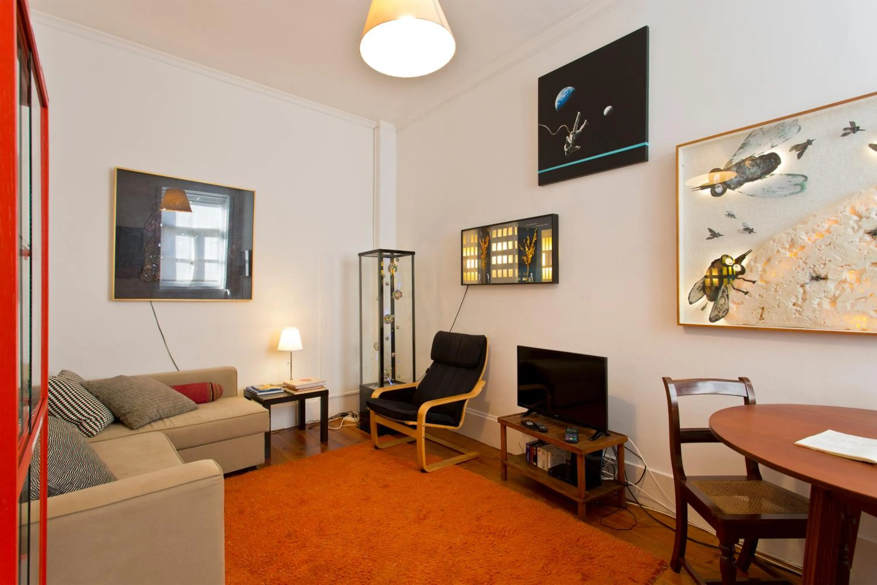 Living room in Hostel Alegria