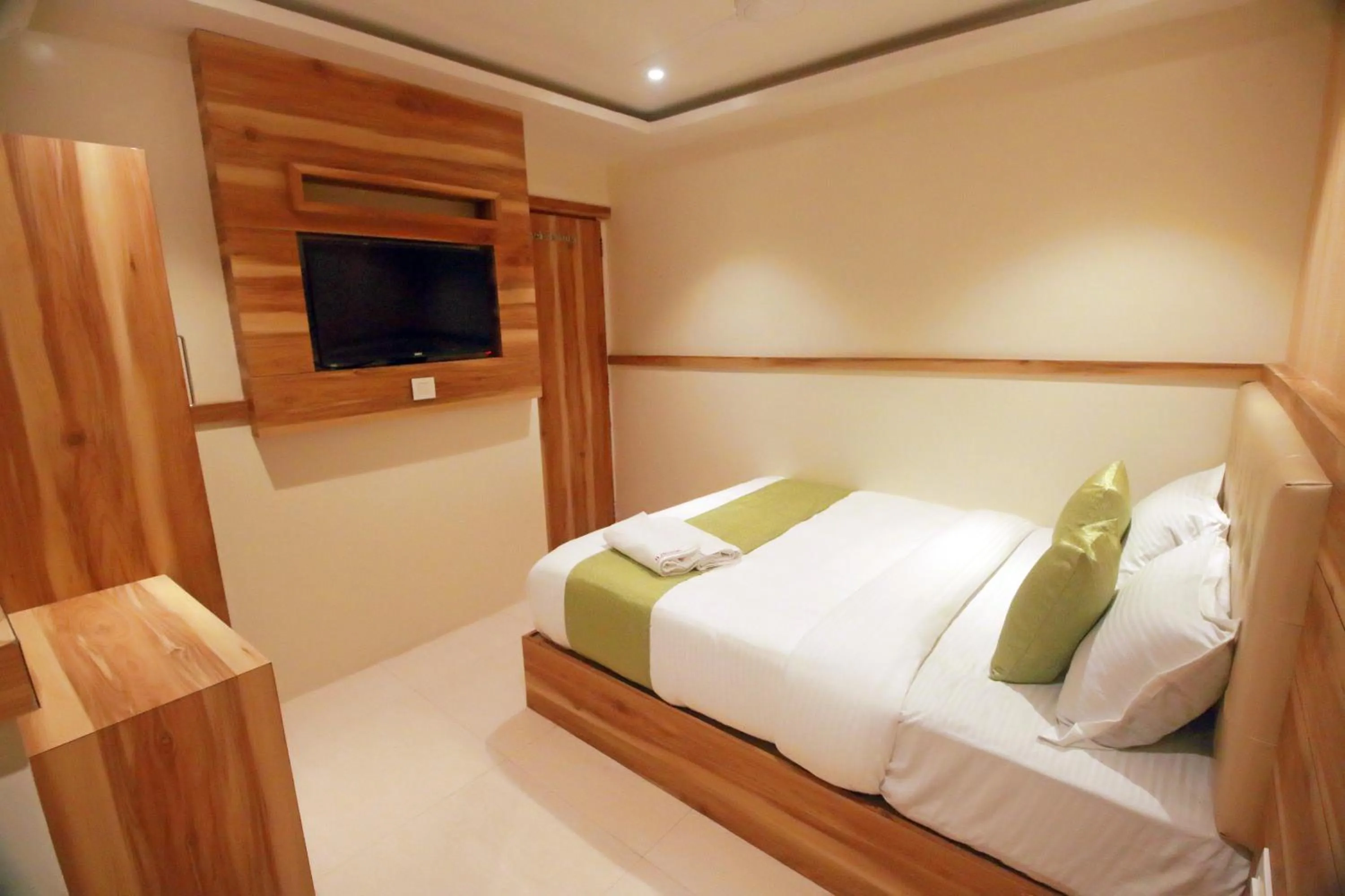 Bed in Hotel Al Madina palace