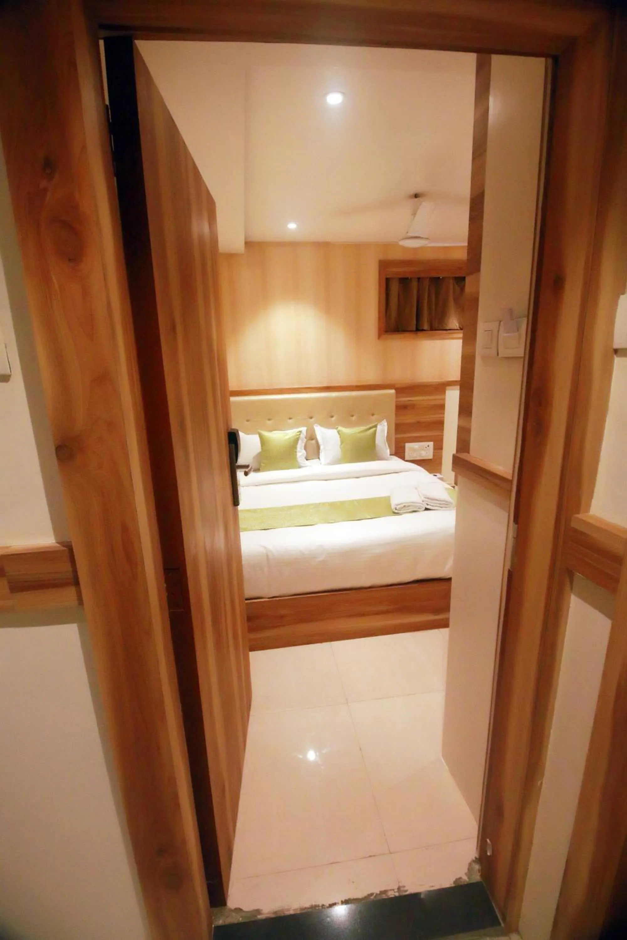 Bed in Hotel Al Madina palace