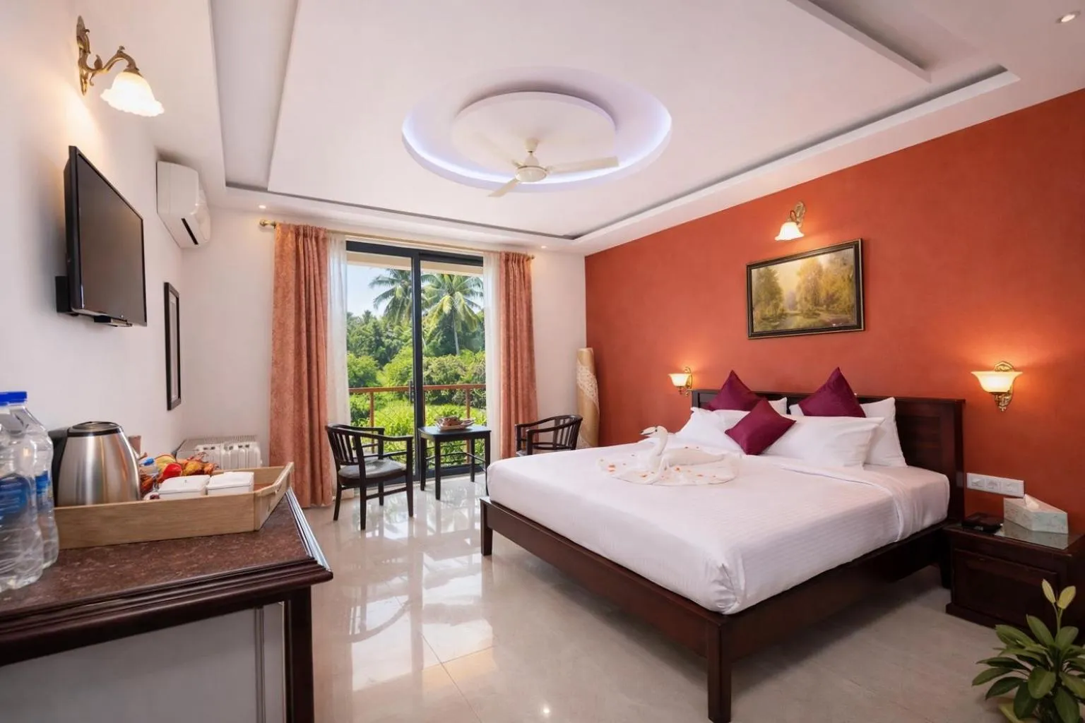 Bedroom, Bed in Praia Da Oura Boutique Resort ,Goa
