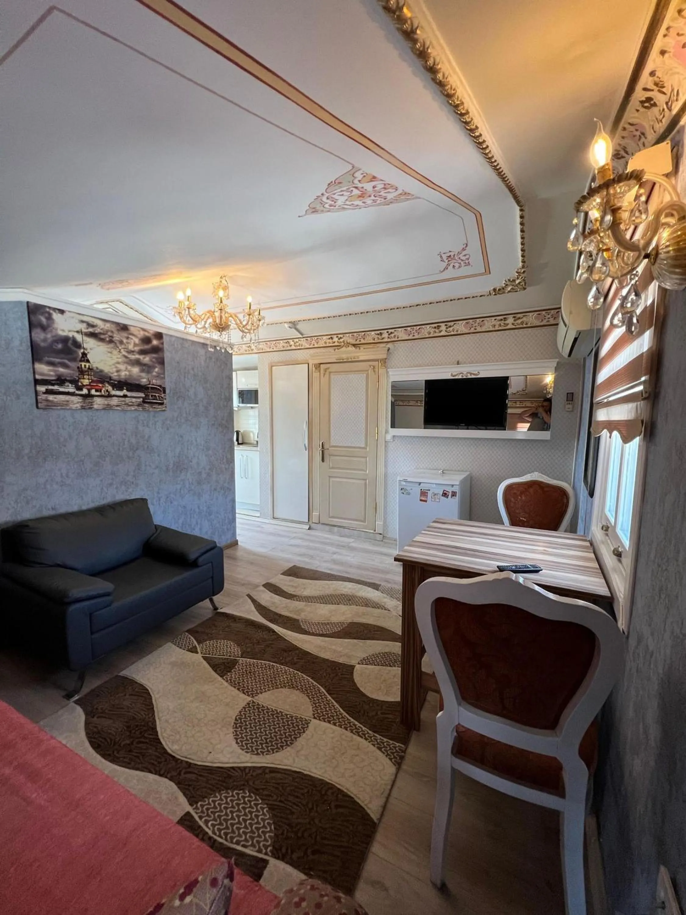 Living room, Bed in Mihri Hatun Suit Otel