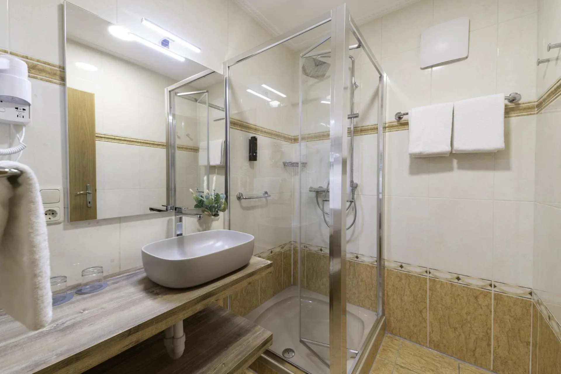 Shower in Hotel ZUM STERNENHOF