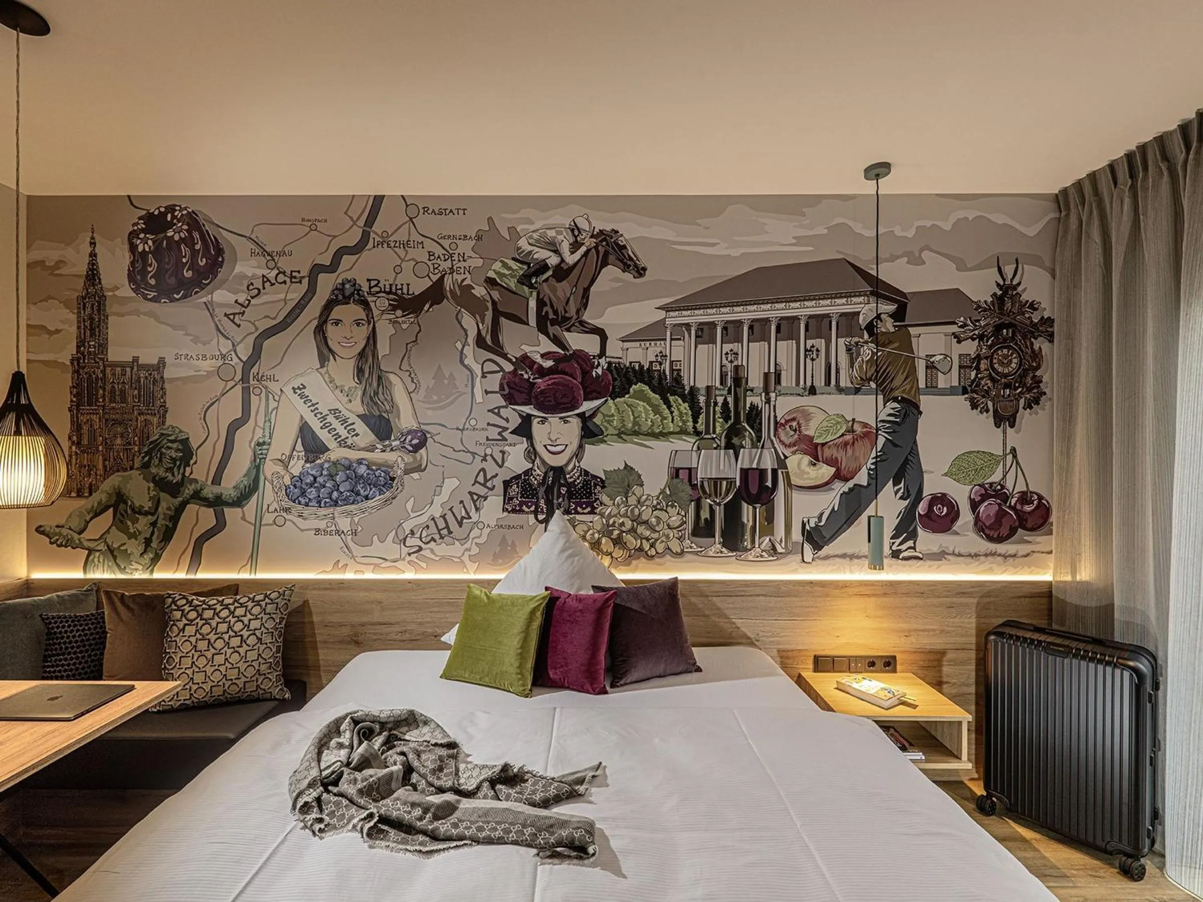 Bed in Adoro Aparthotel