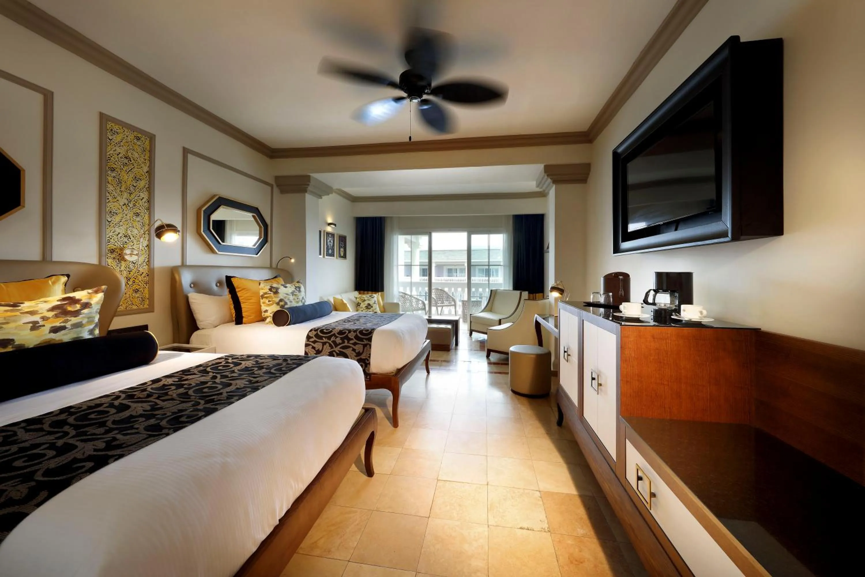 Bedroom, Bed in The Signature Level at Grand Palladium Lady Hamilton Resort & Spa- All Inclusive