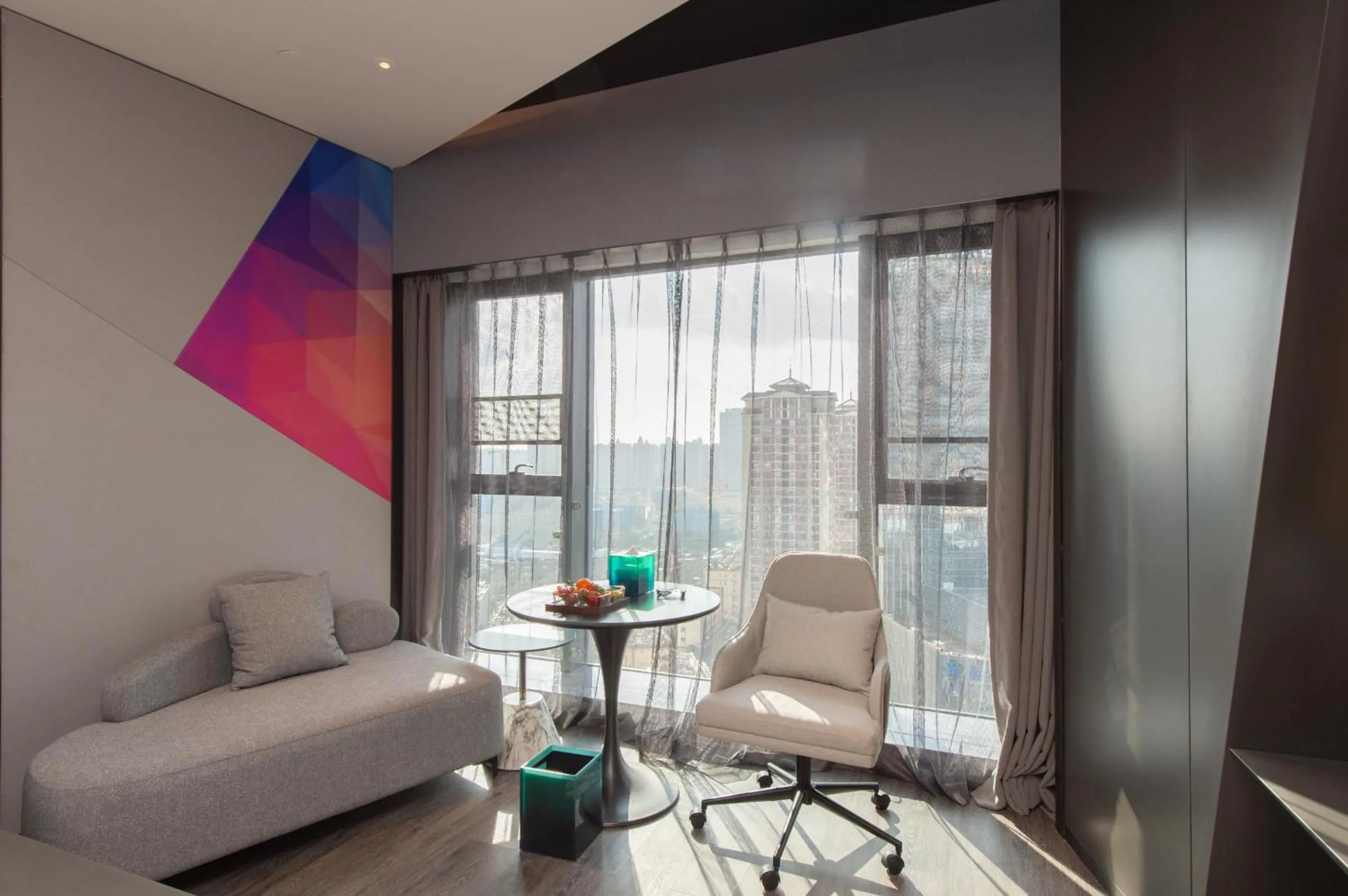 Seating area in Novotel Kunming City Center