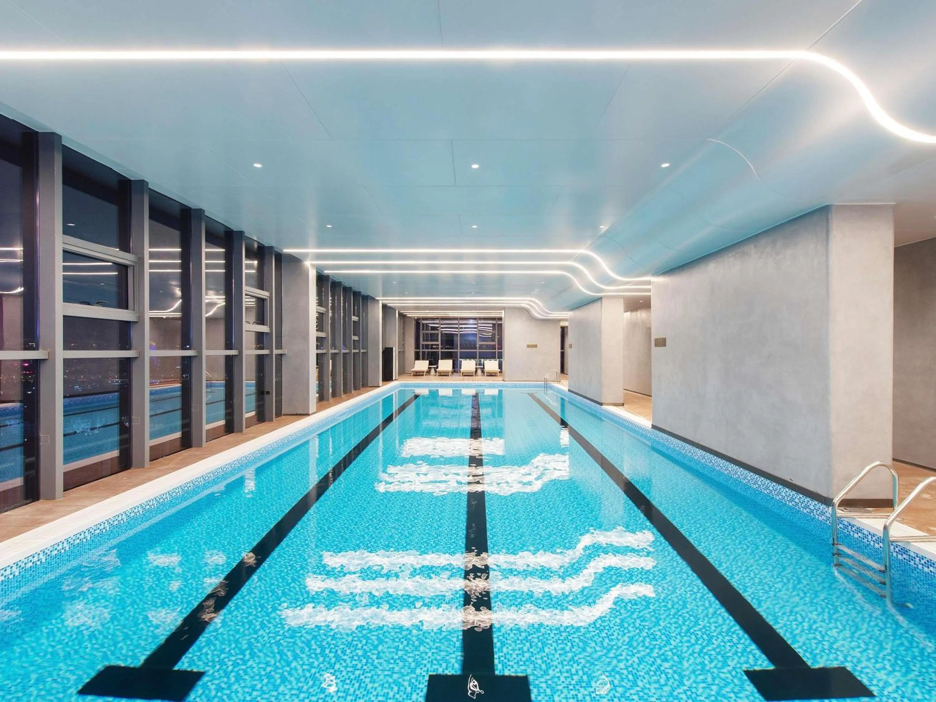 Pool view in Novotel Kunming City Center